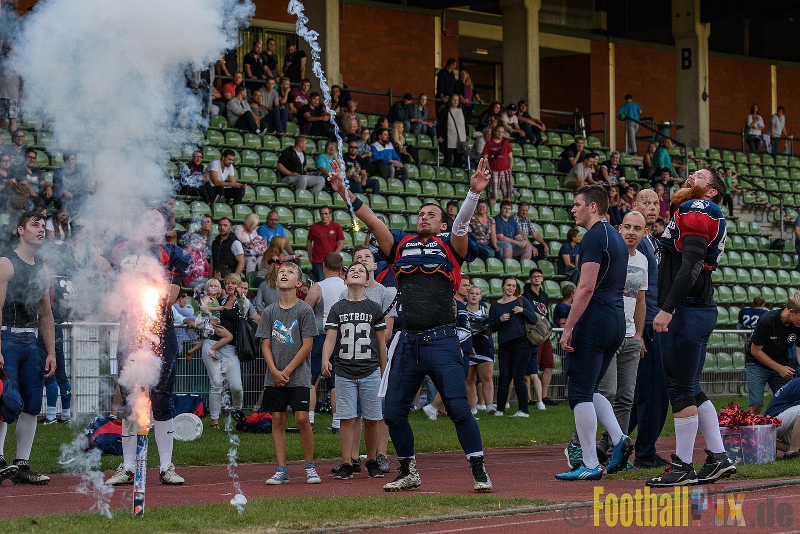 Recklinghausen Chargers vs. Bochum Rebels - 24.09.2016 LL NRW: Recklinghausen Chargers vs. Bochum Rebels (38:8)