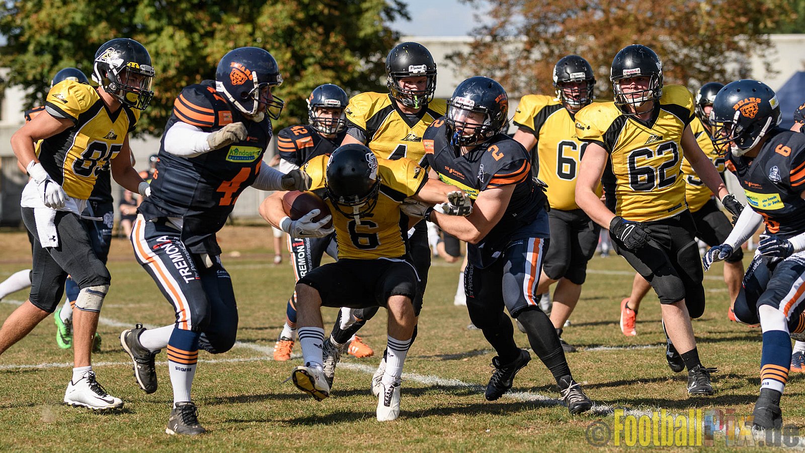 Kerpen Bears vs. Duisburg Thunderbirds - 25.09.2016 VL NRW: Kerpen Bears vs. Duisburg Thunderbirds (7:28)