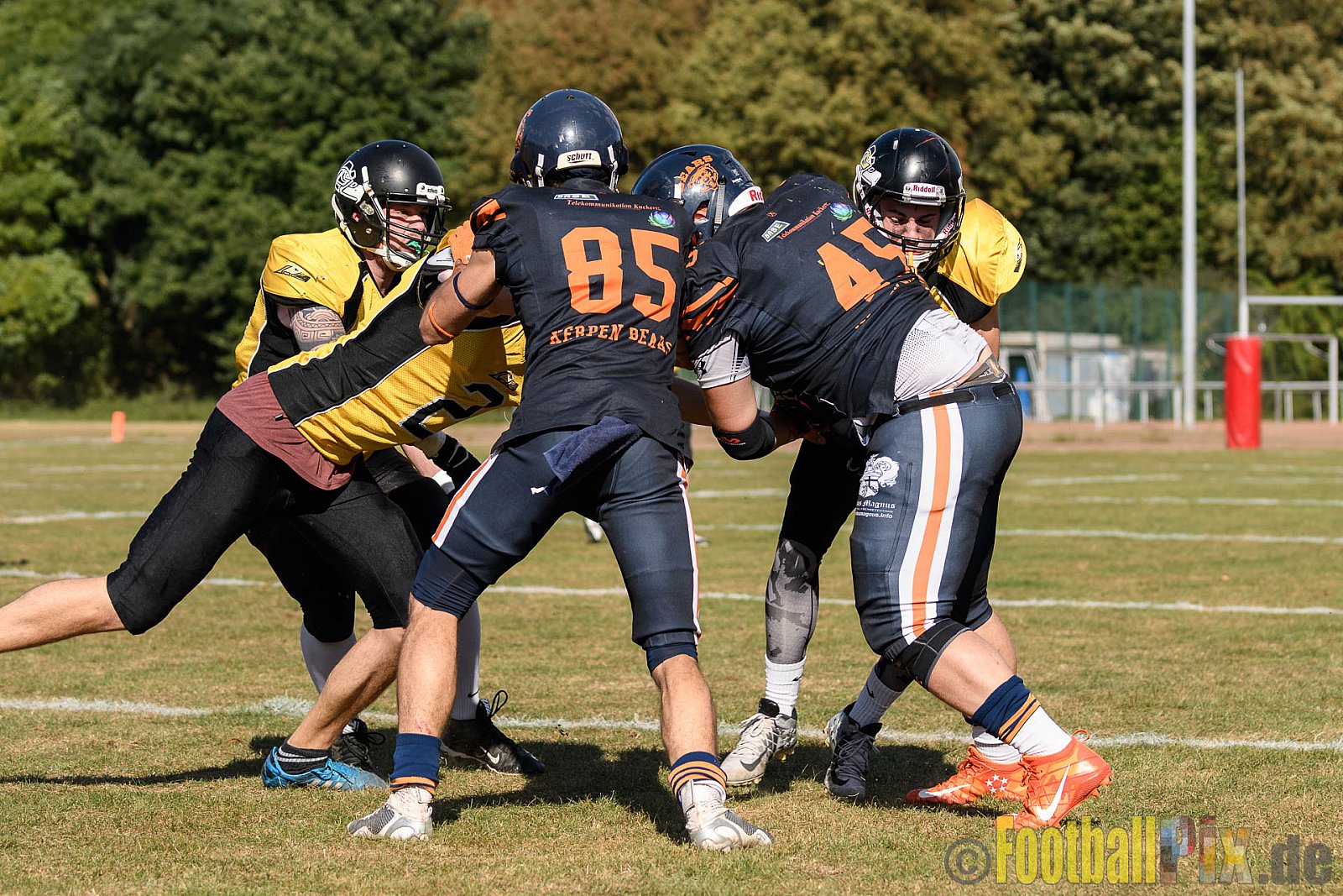 Kerpen Bears vs. Duisburg Thunderbirds - 25.09.2016 VL NRW: Kerpen Bears vs. Duisburg Thunderbirds (7:28)