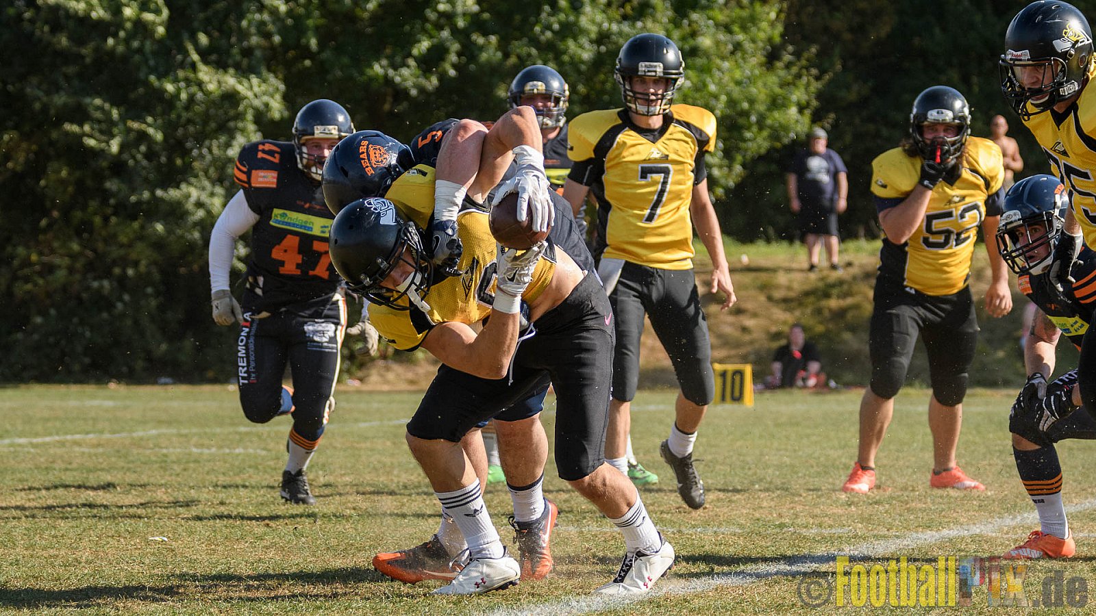 Kerpen Bears vs. Duisburg Thunderbirds - 25.09.2016 VL NRW: Kerpen Bears vs. Duisburg Thunderbirds (7:28)