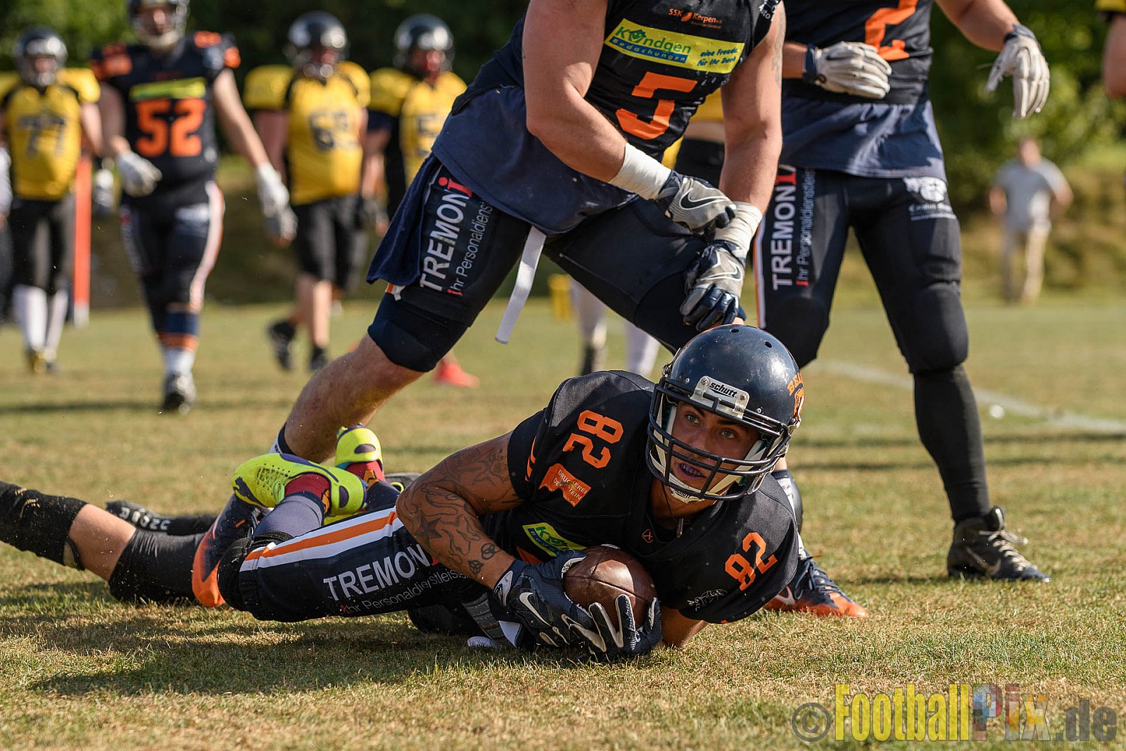 Kerpen Bears vs. Duisburg Thunderbirds - 25.09.2016 VL NRW: Kerpen Bears vs. Duisburg Thunderbirds (7:28)