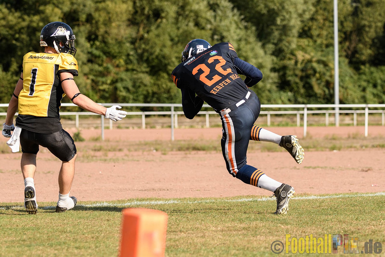Kerpen Bears vs. Duisburg Thunderbirds - 25.09.2016 VL NRW: Kerpen Bears vs. Duisburg Thunderbirds (7:28)