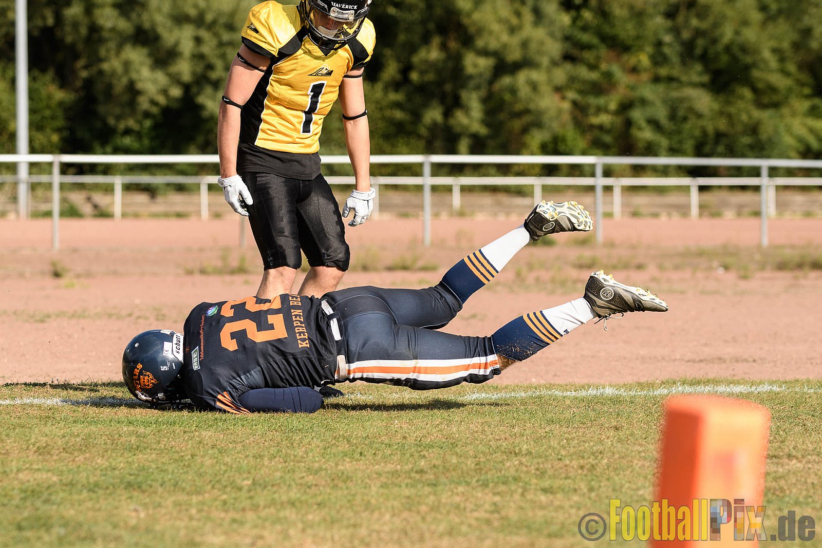 Kerpen Bears vs. Duisburg Thunderbirds - 25.09.2016 VL NRW: Kerpen Bears vs. Duisburg Thunderbirds (7:28)