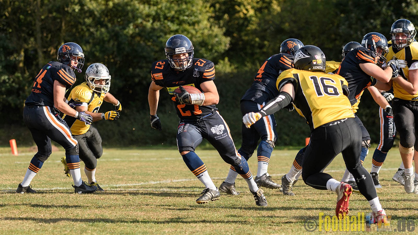 Kerpen Bears vs. Duisburg Thunderbirds - 25.09.2016 VL NRW: Kerpen Bears vs. Duisburg Thunderbirds (7:28)