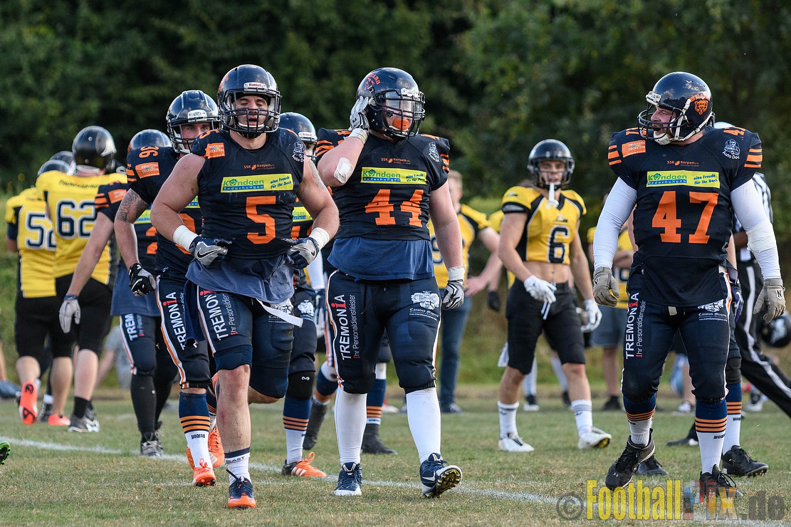 Kerpen Bears vs. Duisburg Thunderbirds - 25.09.2016 VL NRW: Kerpen Bears vs. Duisburg Thunderbirds (7:28)