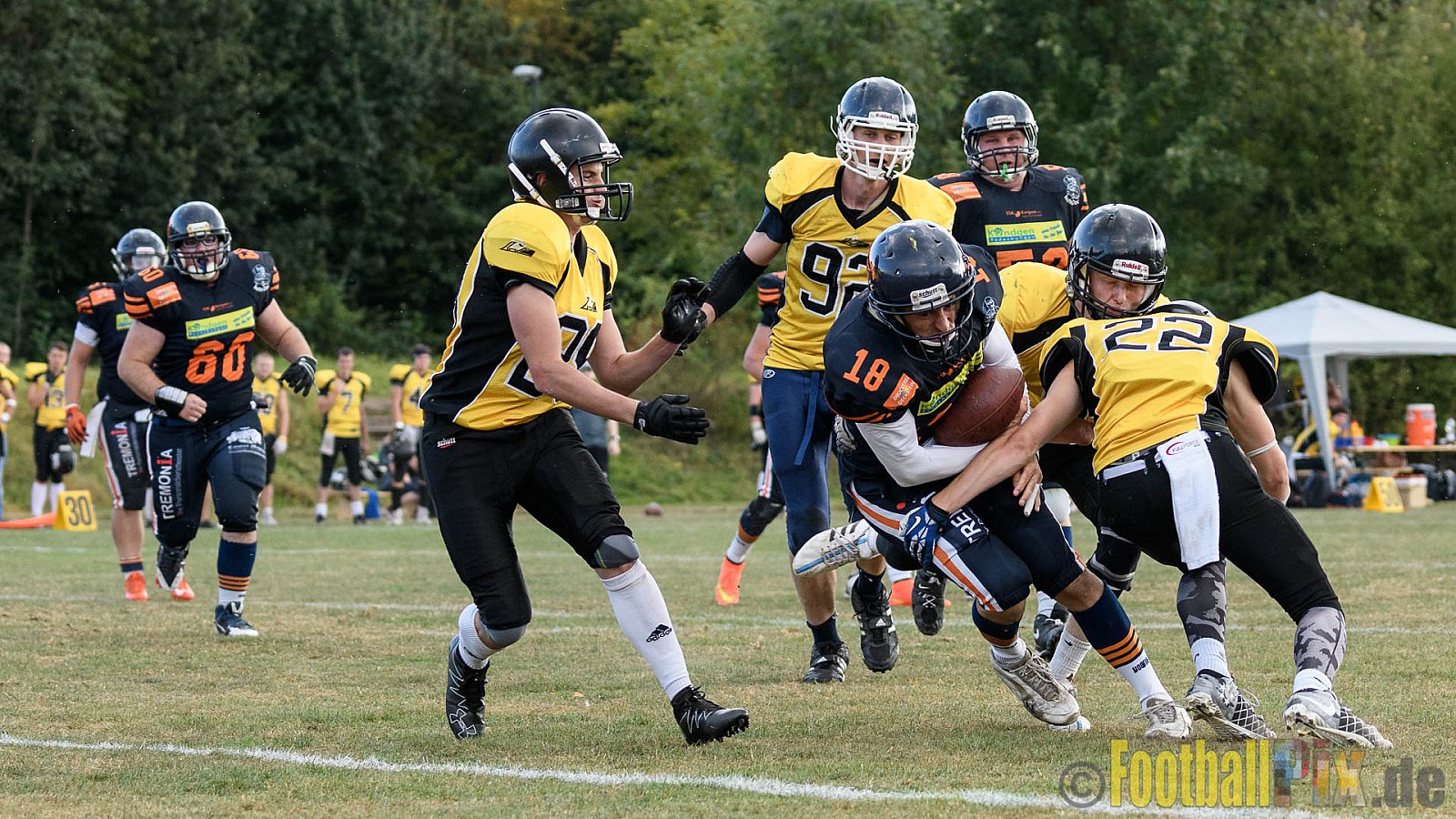 Kerpen Bears vs. Duisburg Thunderbirds - 25.09.2016 VL NRW: Kerpen Bears vs. Duisburg Thunderbirds (7:28)