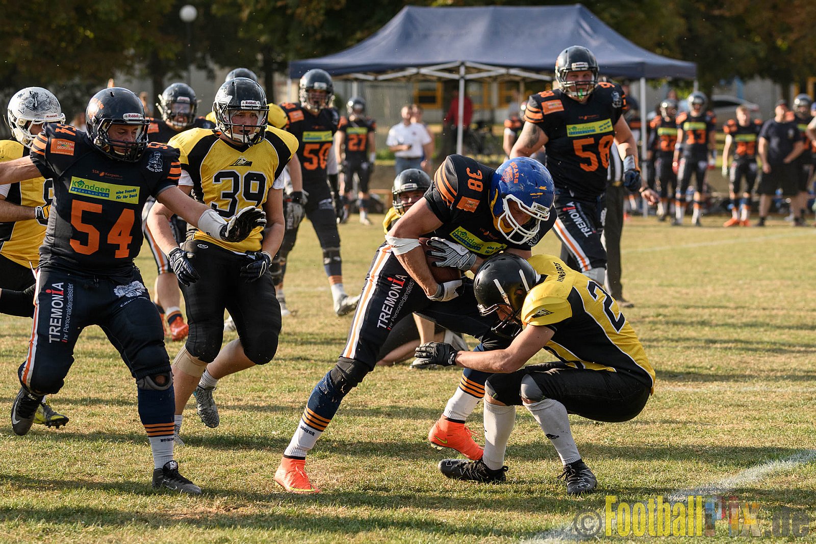 Kerpen Bears vs. Duisburg Thunderbirds - 25.09.2016 VL NRW: Kerpen Bears vs. Duisburg Thunderbirds (7:28)