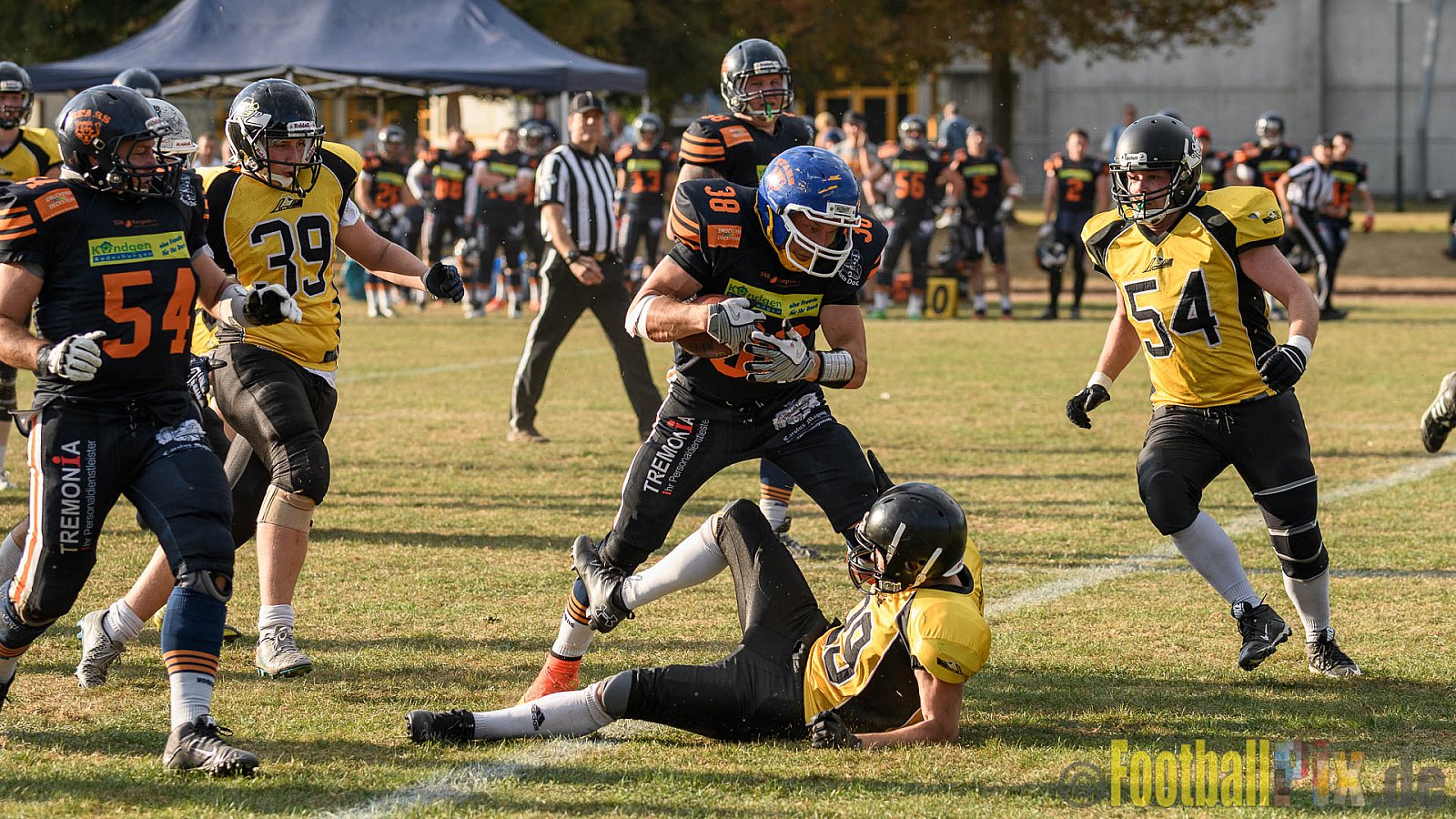 Kerpen Bears vs. Duisburg Thunderbirds - 25.09.2016 VL NRW: Kerpen Bears vs. Duisburg Thunderbirds (7:28)