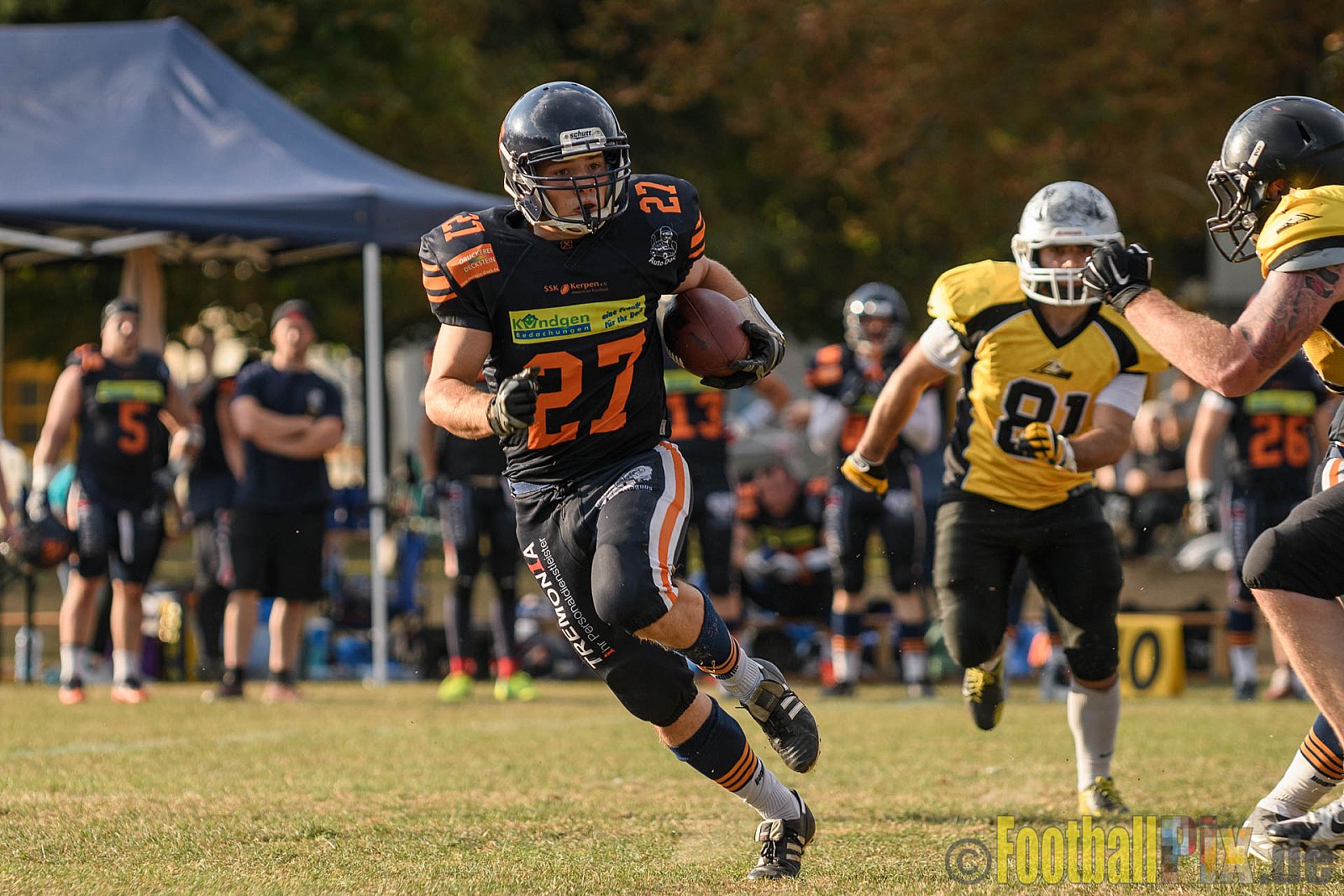 Kerpen Bears vs. Duisburg Thunderbirds - 25.09.2016 VL NRW: Kerpen Bears vs. Duisburg Thunderbirds (7:28)