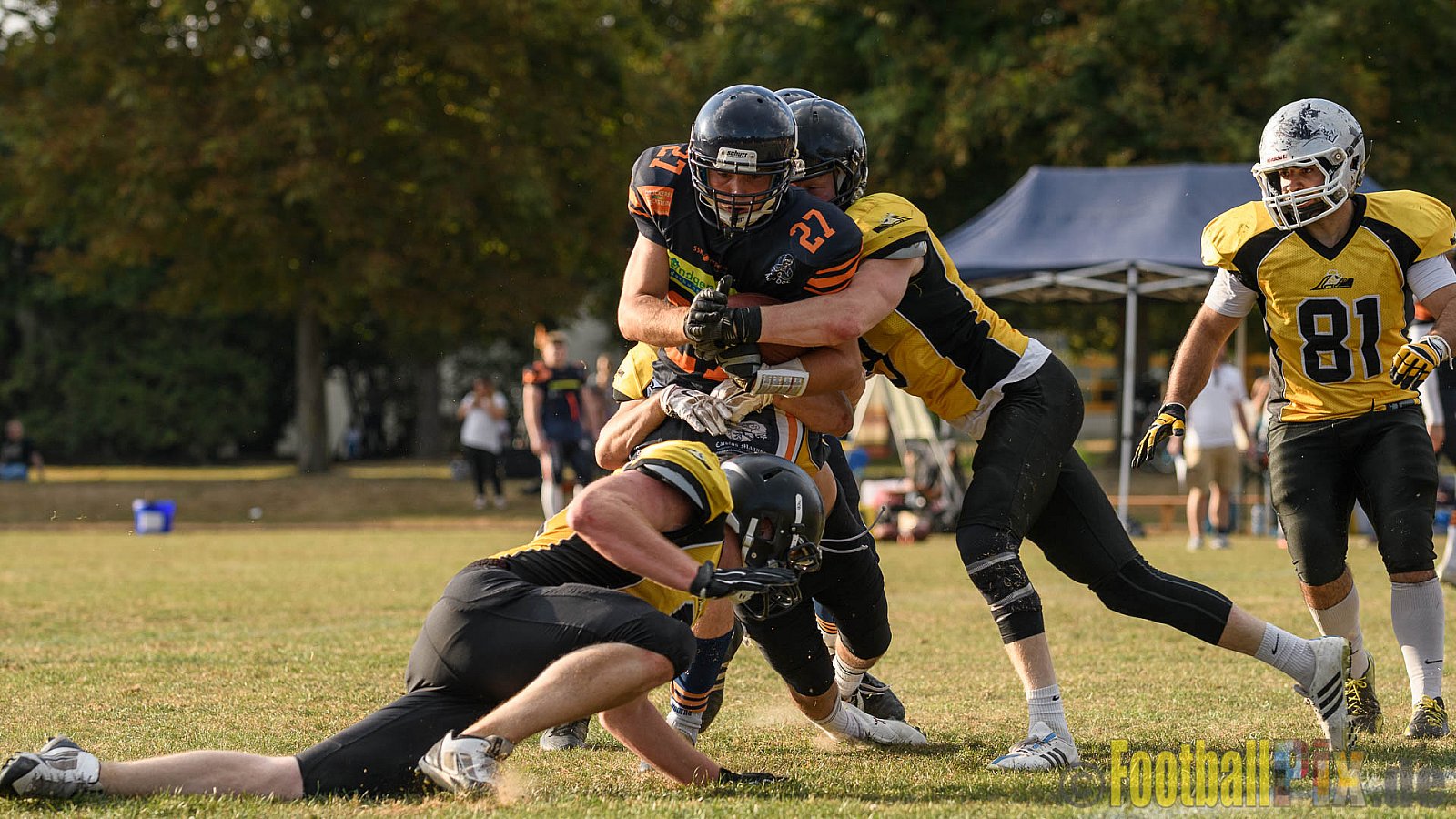 Kerpen Bears vs. Duisburg Thunderbirds - 25.09.2016 VL NRW: Kerpen Bears vs. Duisburg Thunderbirds (7:28)