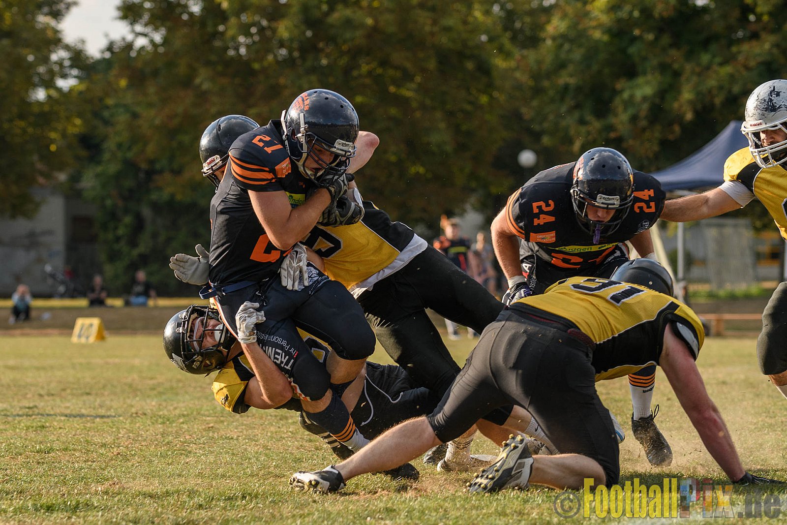Kerpen Bears vs. Duisburg Thunderbirds - 25.09.2016 VL NRW: Kerpen Bears vs. Duisburg Thunderbirds (7:28)