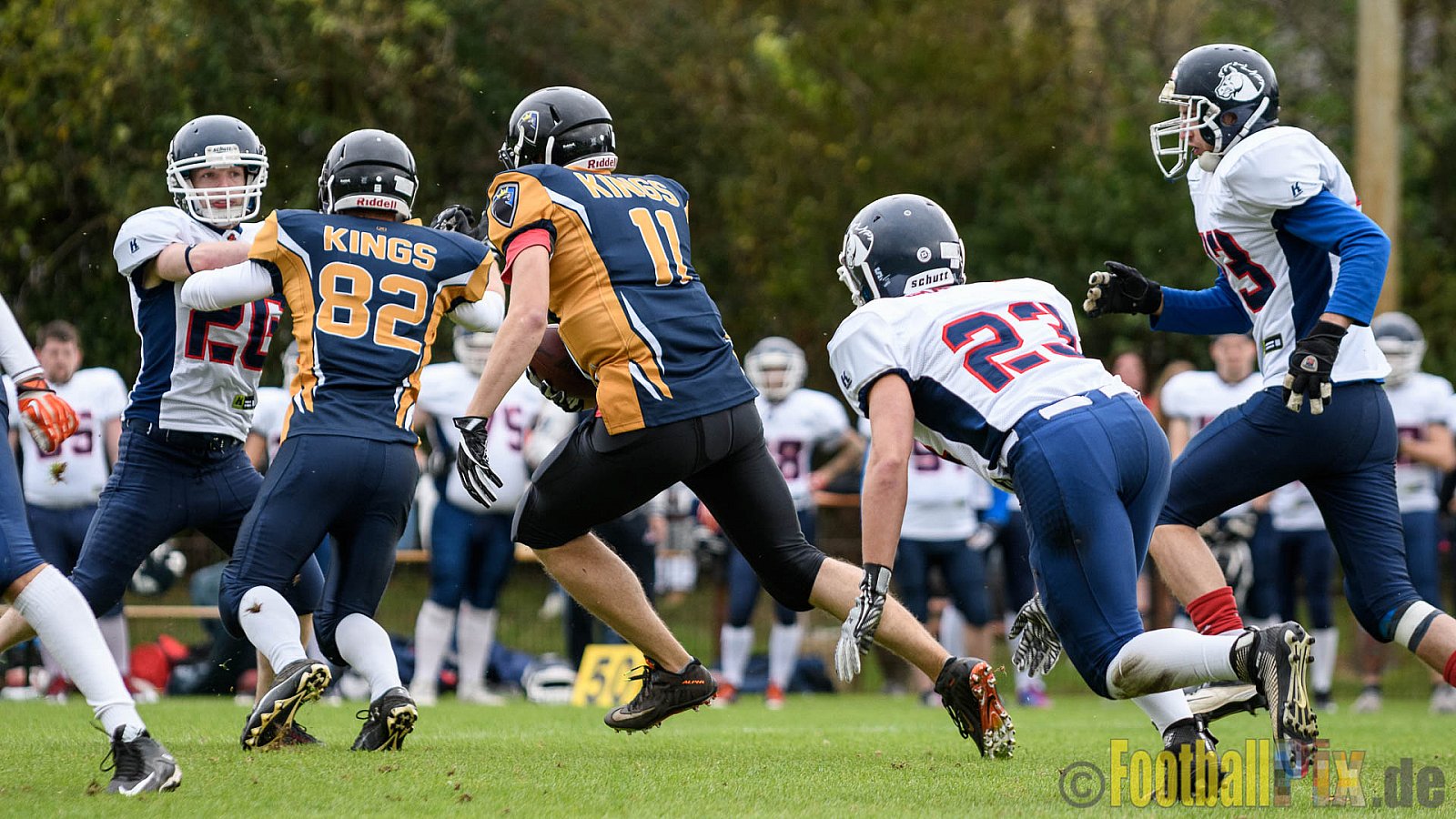 Kevelaer Kings vs. Recklinghausen Chargers - 01.10.2016 LL NRW: Kevelaer Kings vs. Recklinghausen Chargers (0:10)