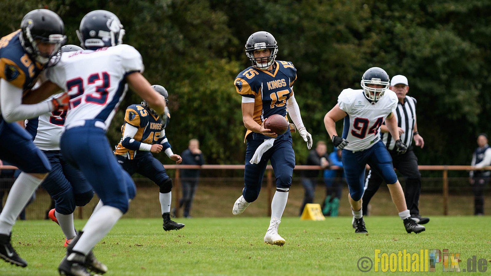 Kevelaer Kings vs. Recklinghausen Chargers - 01.10.2016 LL NRW: Kevelaer Kings vs. Recklinghausen Chargers (0:10)