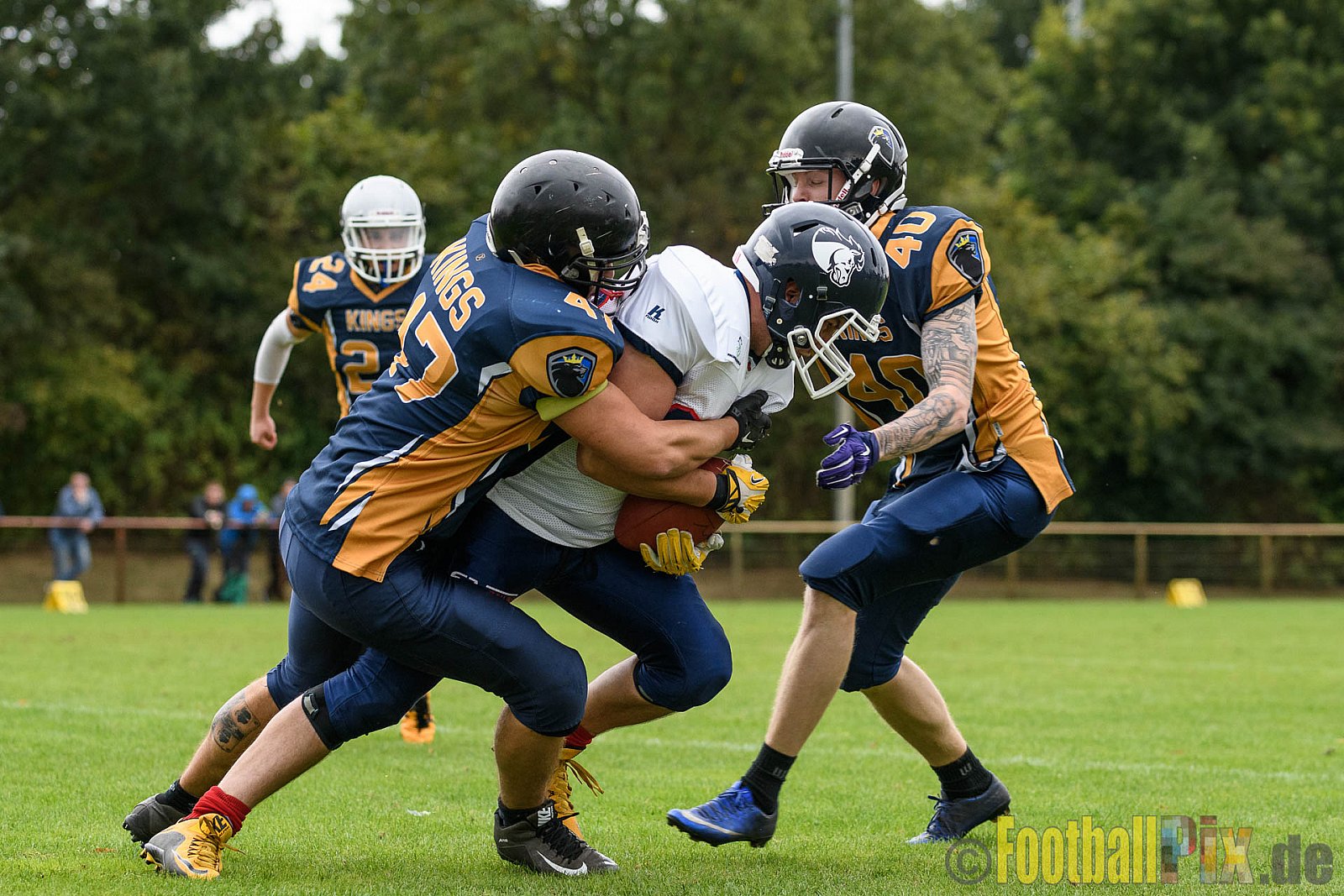 Kevelaer Kings vs. Recklinghausen Chargers - 01.10.2016 LL NRW: Kevelaer Kings vs. Recklinghausen Chargers (0:10)