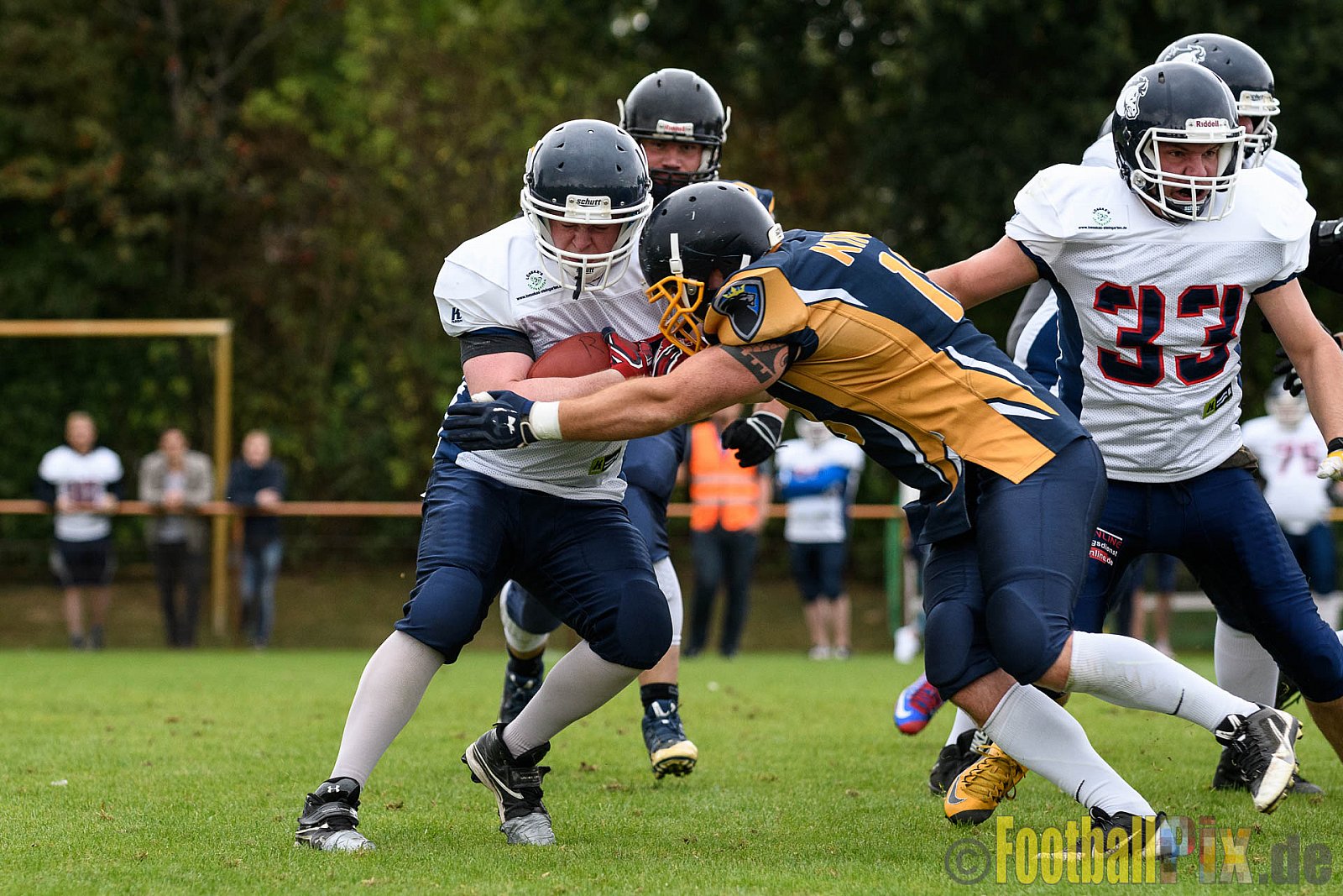Kevelaer Kings vs. Recklinghausen Chargers - 01.10.2016 LL NRW: Kevelaer Kings vs. Recklinghausen Chargers (0:10)