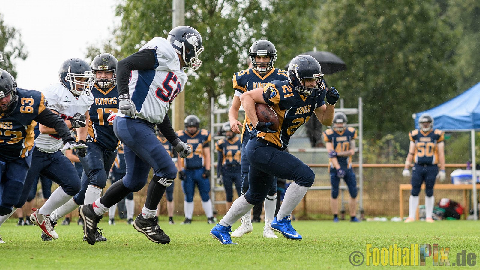 Kevelaer Kings vs. Recklinghausen Chargers - 01.10.2016 LL NRW: Kevelaer Kings vs. Recklinghausen Chargers (0:10)