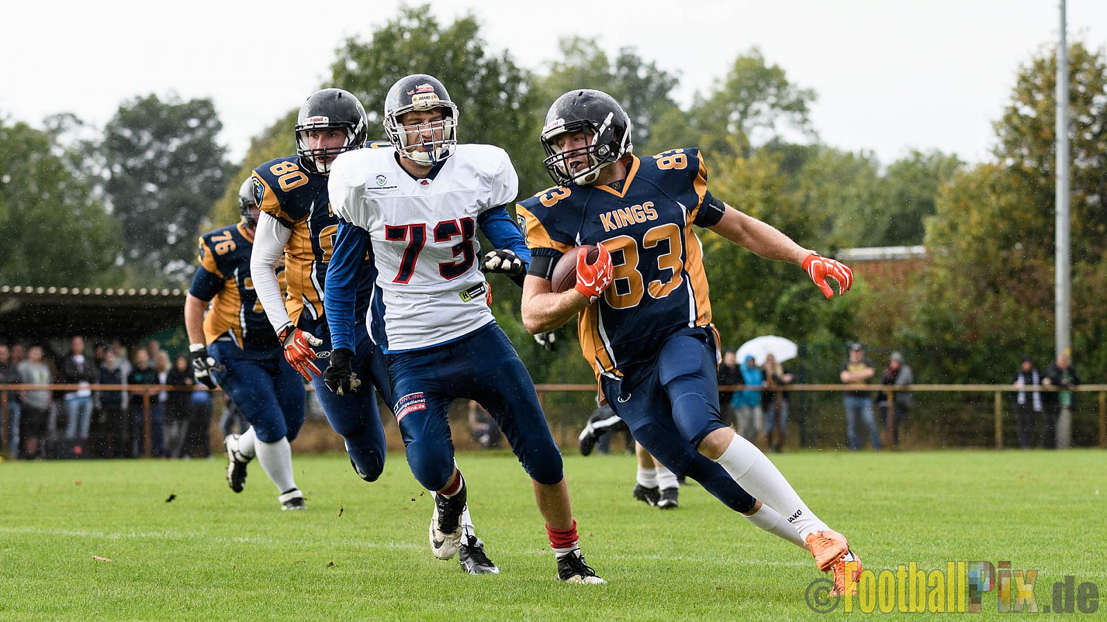 Kevelaer Kings vs. Recklinghausen Chargers - 01.10.2016 LL NRW: Kevelaer Kings vs. Recklinghausen Chargers (0:10)
