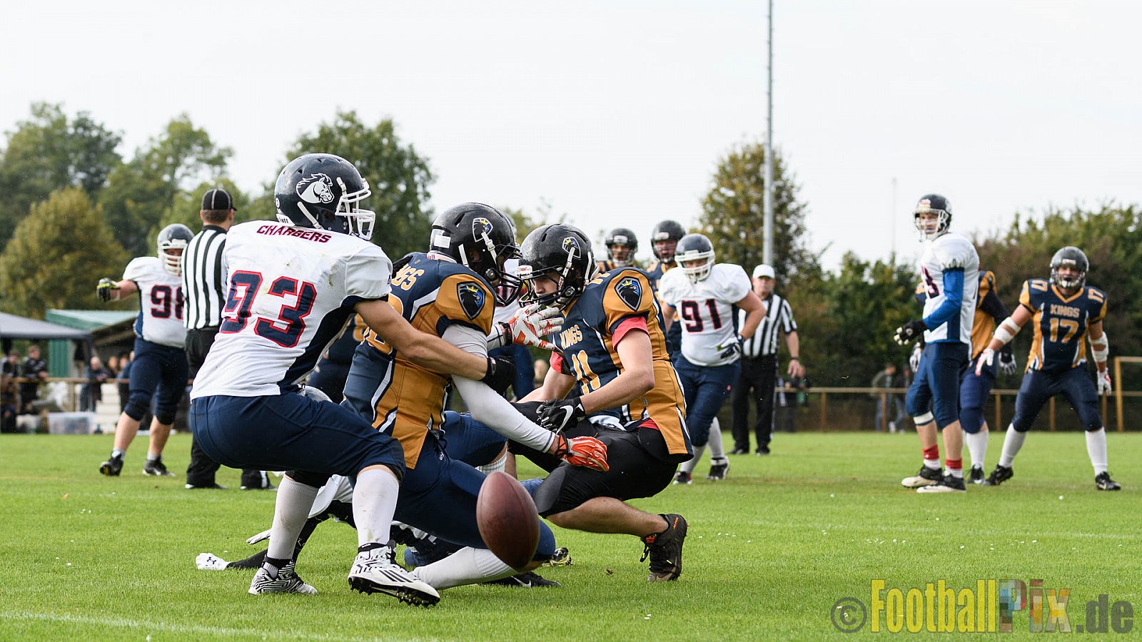 Kevelaer Kings vs. Recklinghausen Chargers - 01.10.2016 LL NRW: Kevelaer Kings vs. Recklinghausen Chargers (0:10)
