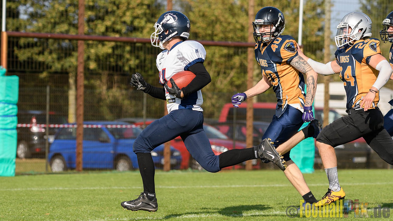 Kevelaer Kings vs. Recklinghausen Chargers - 01.10.2016 LL NRW: Kevelaer Kings vs. Recklinghausen Chargers (0:10)