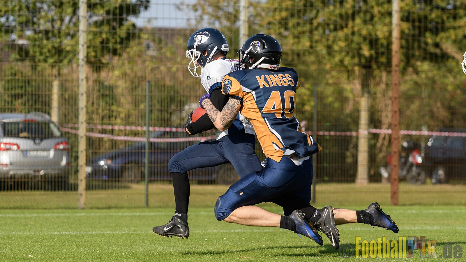 Kevelaer Kings vs. Recklinghausen Chargers - 01.10.2016 LL NRW: Kevelaer Kings vs. Recklinghausen Chargers (0:10)