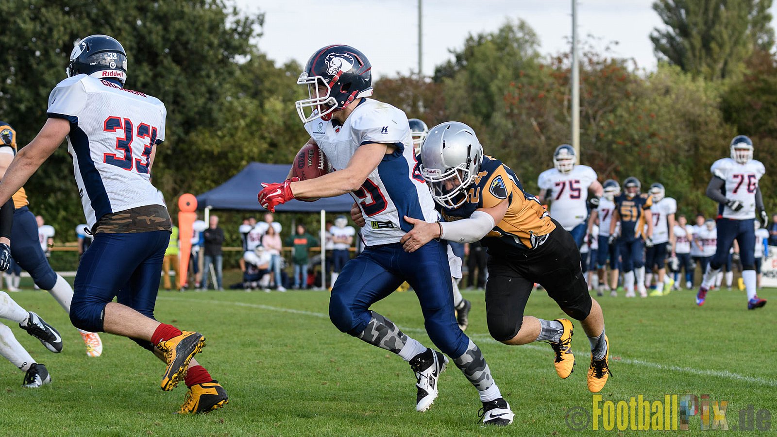 Kevelaer Kings vs. Recklinghausen Chargers - 01.10.2016 LL NRW: Kevelaer Kings vs. Recklinghausen Chargers (0:10)