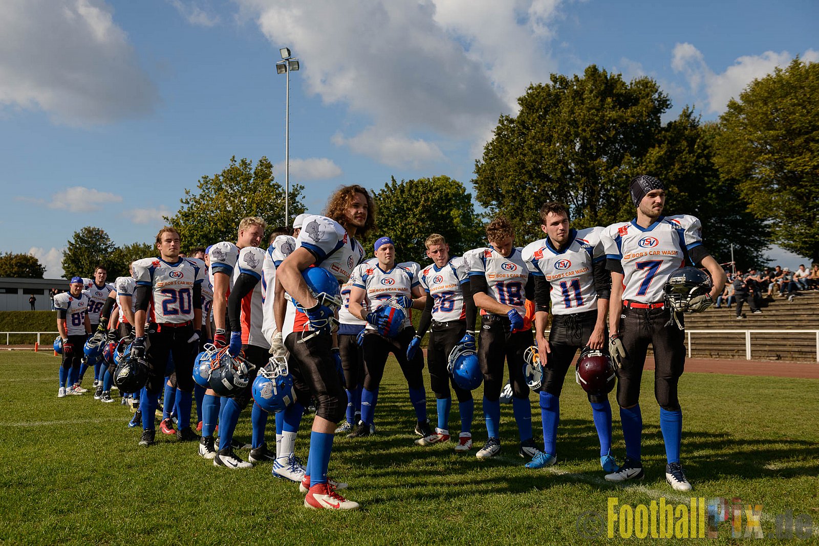 Mülheim Shamrocks Herren vs. Bocholt Rhinos - 03.10.2016 VL NRW: Mülheim Shamrocks Herren vs. Bocholt Rhinos (35:20)