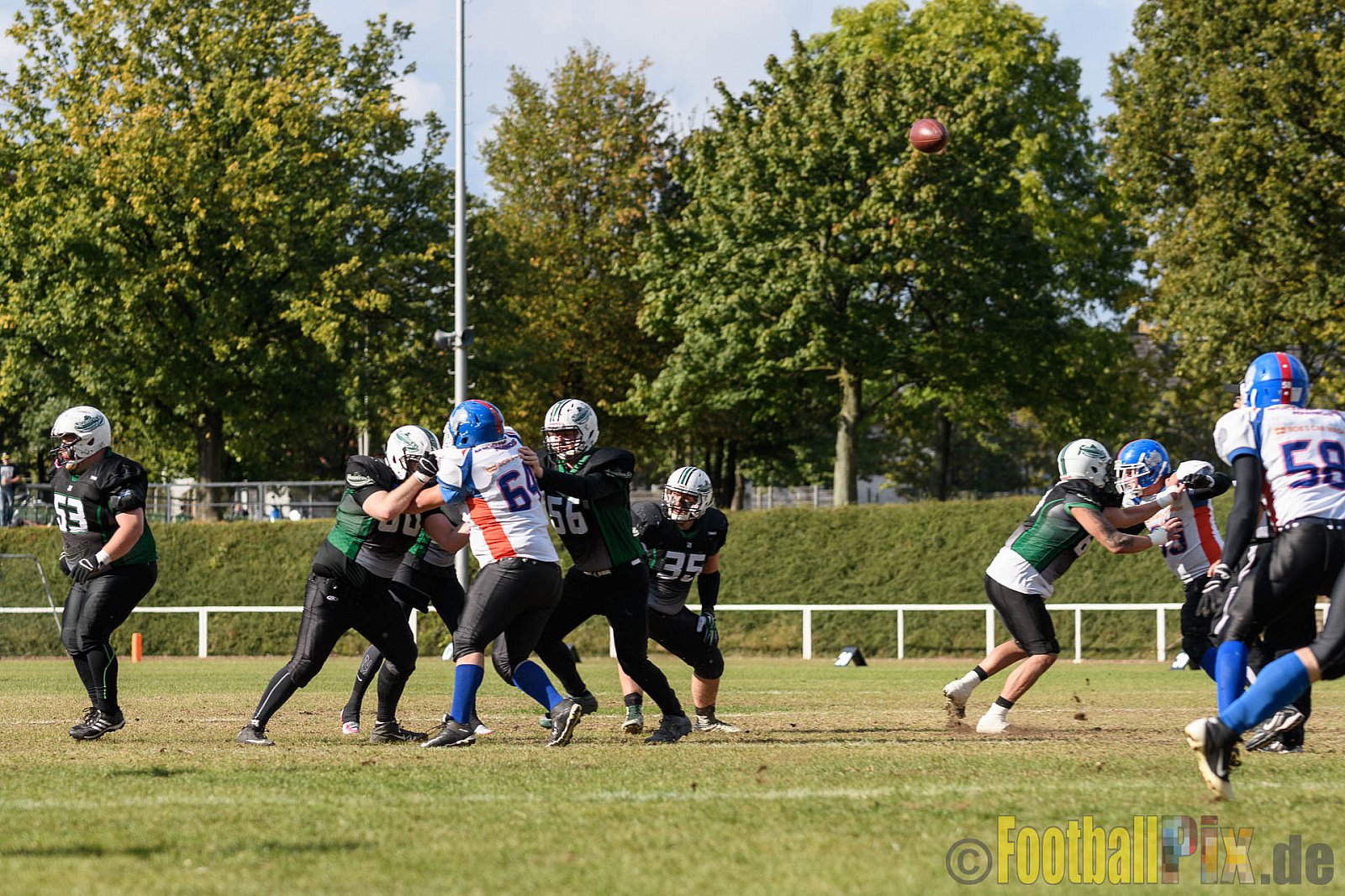 Mülheim Shamrocks Herren vs. Bocholt Rhinos - 03.10.2016 VL NRW: Mülheim Shamrocks Herren vs. Bocholt Rhinos (35:20)