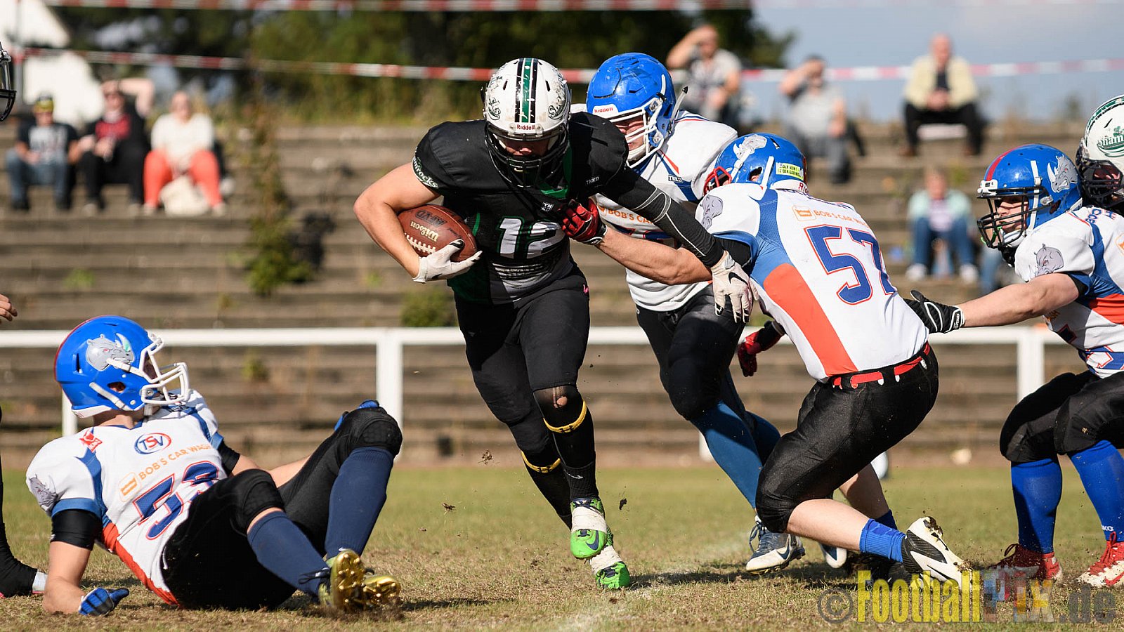 Mülheim Shamrocks Herren vs. Bocholt Rhinos - 03.10.2016 VL NRW: Mülheim Shamrocks Herren vs. Bocholt Rhinos (35:20)