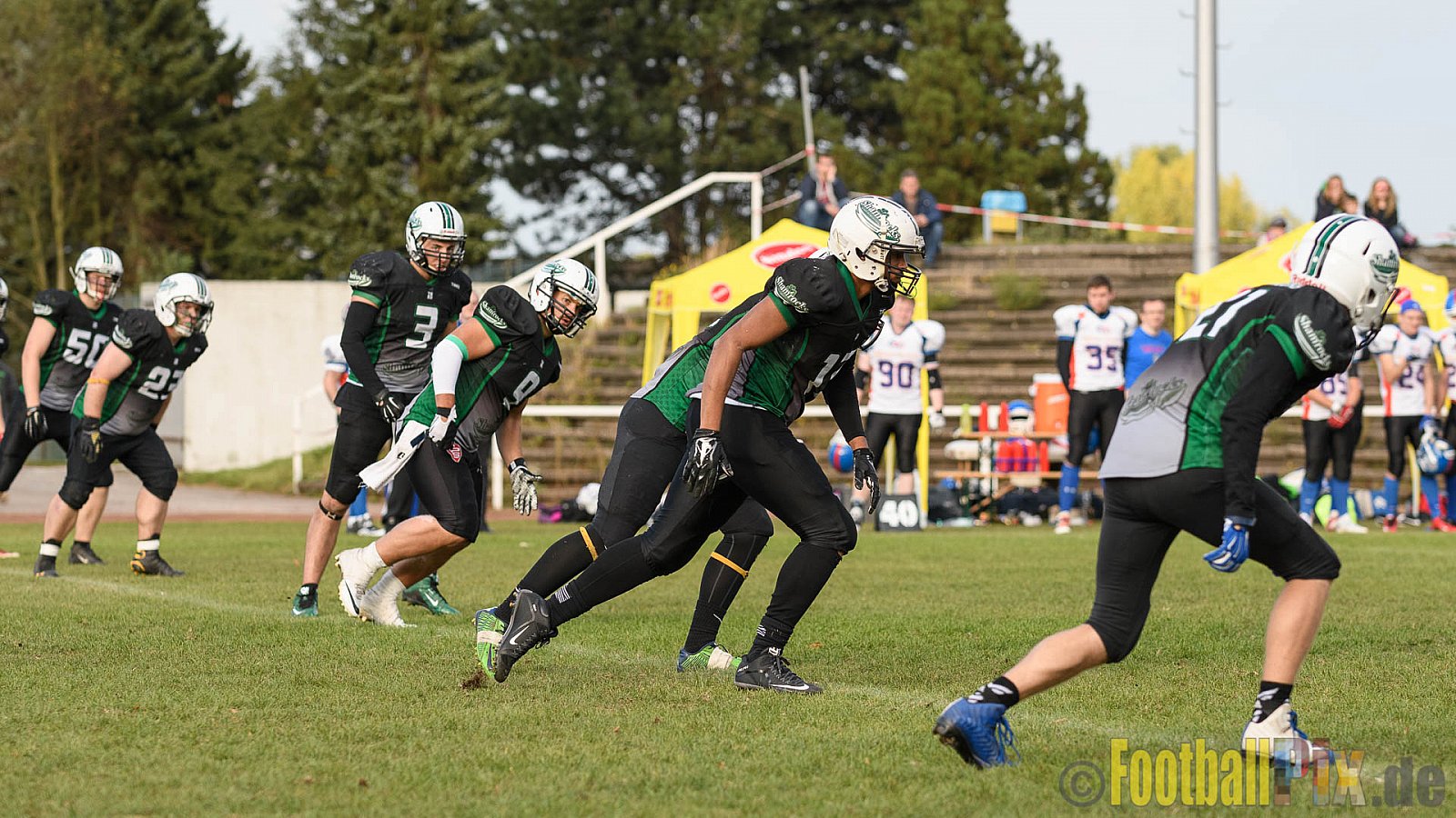 Mülheim Shamrocks Herren vs. Bocholt Rhinos - 03.10.2016 VL NRW: Mülheim Shamrocks Herren vs. Bocholt Rhinos (35:20)