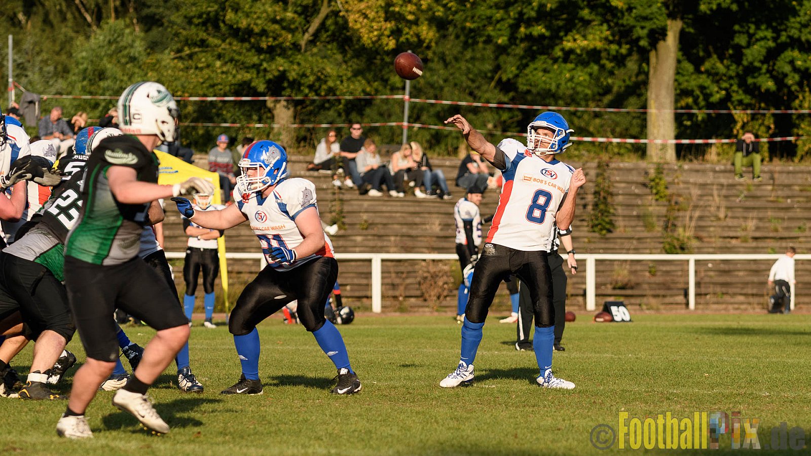 Mülheim Shamrocks Herren vs. Bocholt Rhinos - 03.10.2016 VL NRW: Mülheim Shamrocks Herren vs. Bocholt Rhinos (35:20)