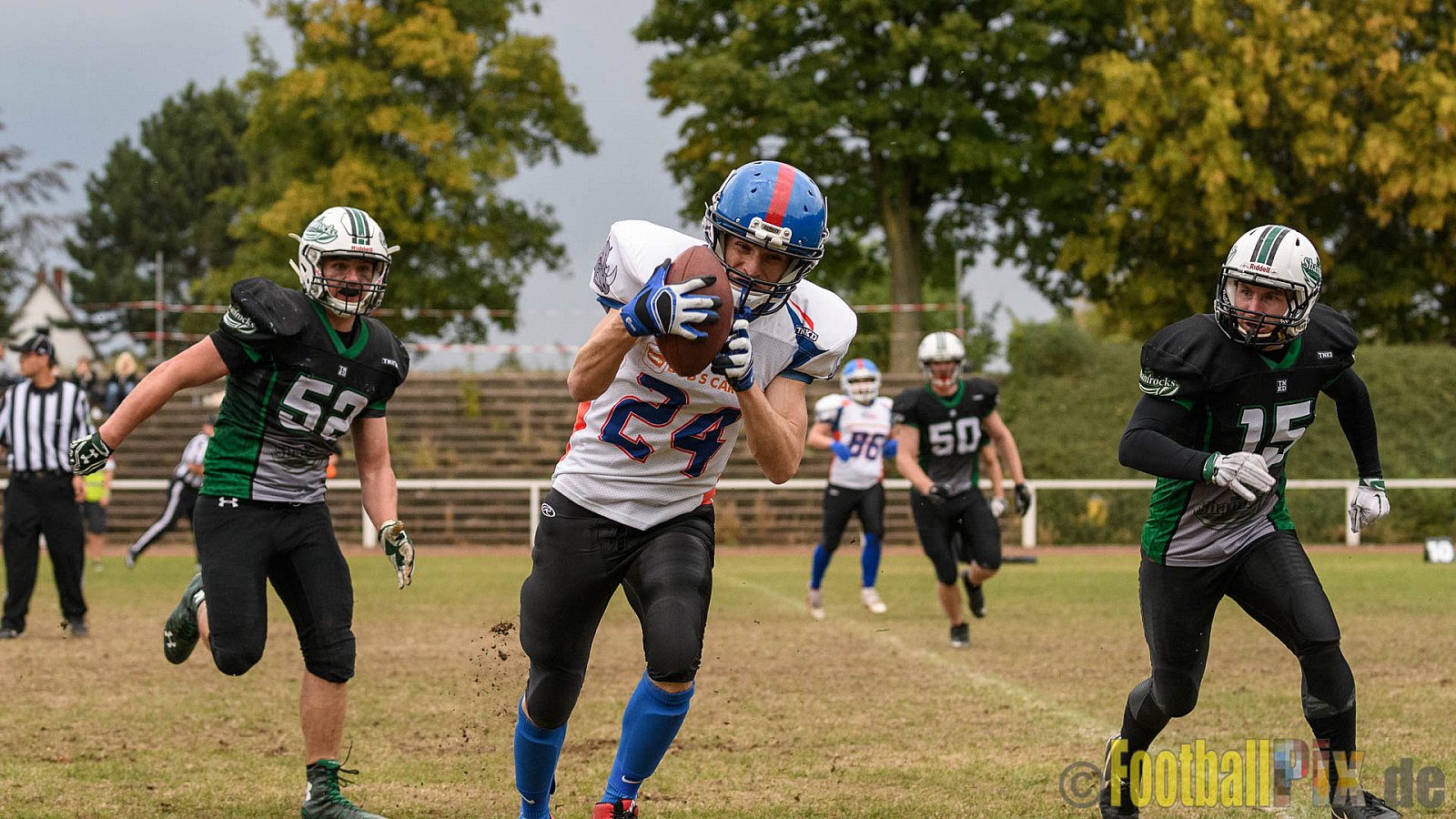 Mülheim Shamrocks Herren vs. Bocholt Rhinos - 03.10.2016 VL NRW: Mülheim Shamrocks Herren vs. Bocholt Rhinos (35:20)