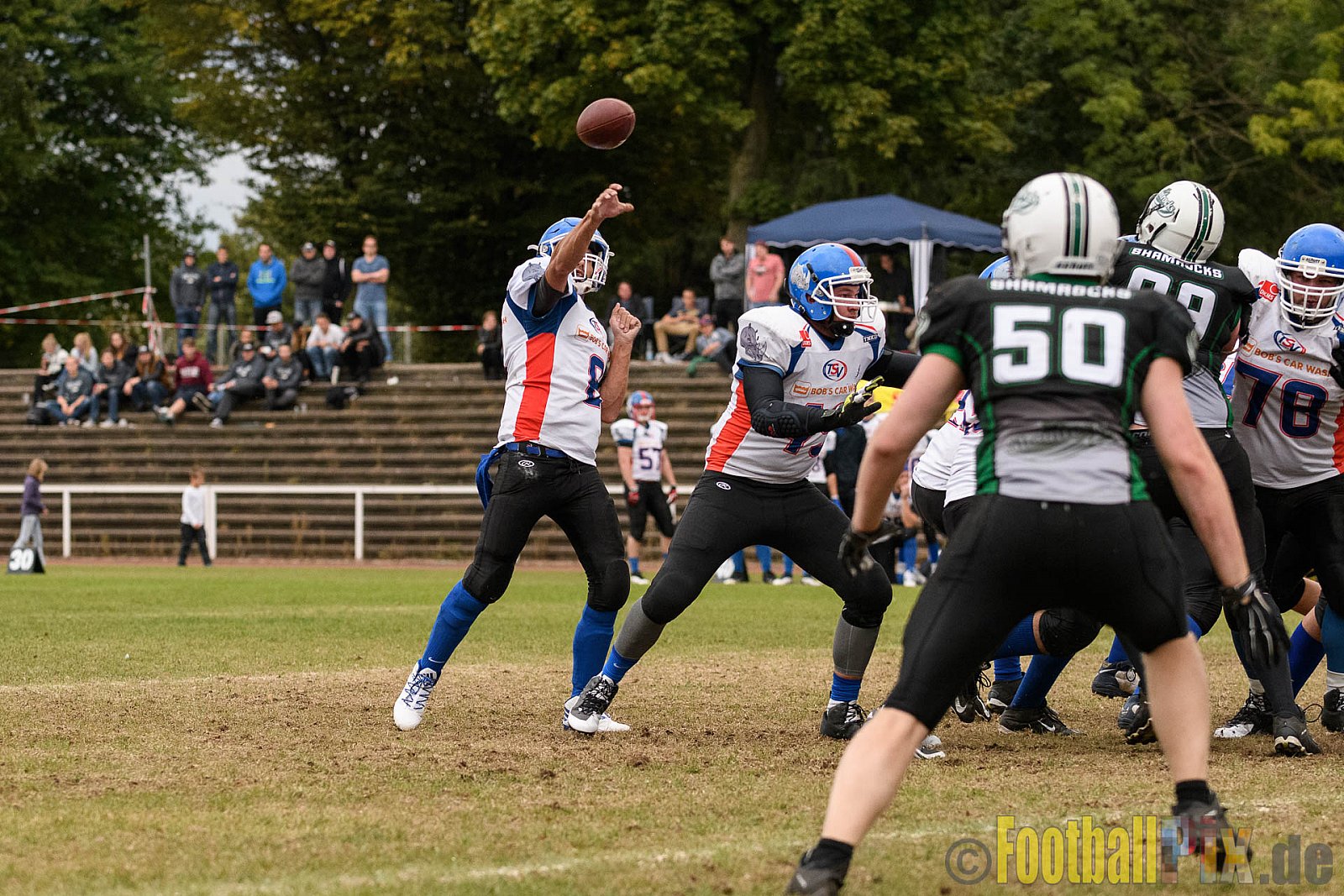 Mülheim Shamrocks Herren vs. Bocholt Rhinos - 03.10.2016 VL NRW: Mülheim Shamrocks Herren vs. Bocholt Rhinos (35:20)