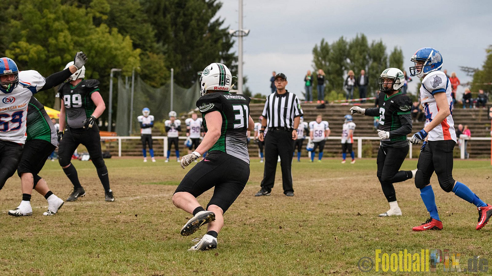 Mülheim Shamrocks Herren vs. Bocholt Rhinos - 03.10.2016 VL NRW: Mülheim Shamrocks Herren vs. Bocholt Rhinos (35:20)