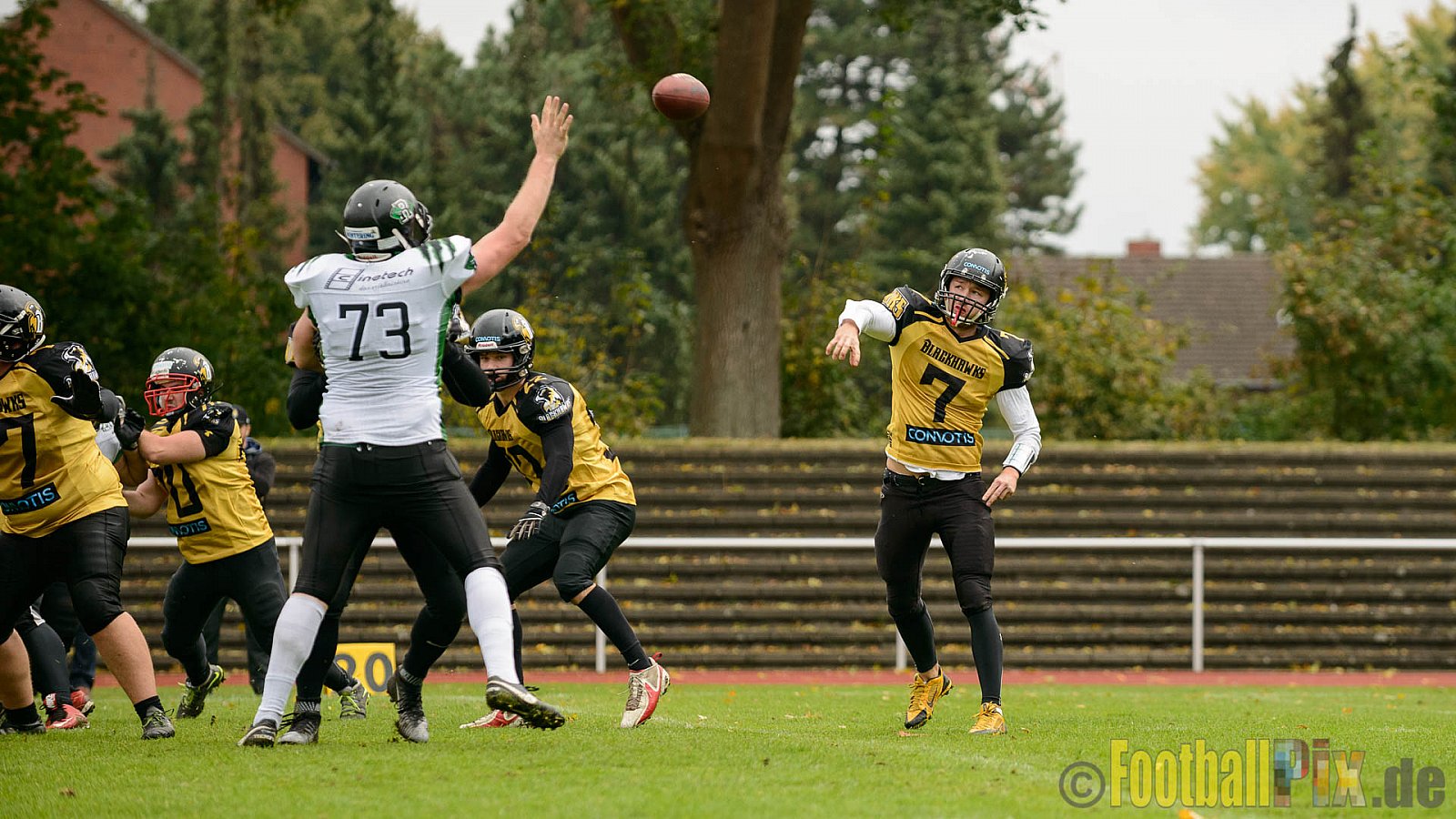 Rheine Raptors vs. Münster Blackhawks - 15.10.2016 VL NRW: Rheine Raptors vs. Münster Blackhawks (0:26)