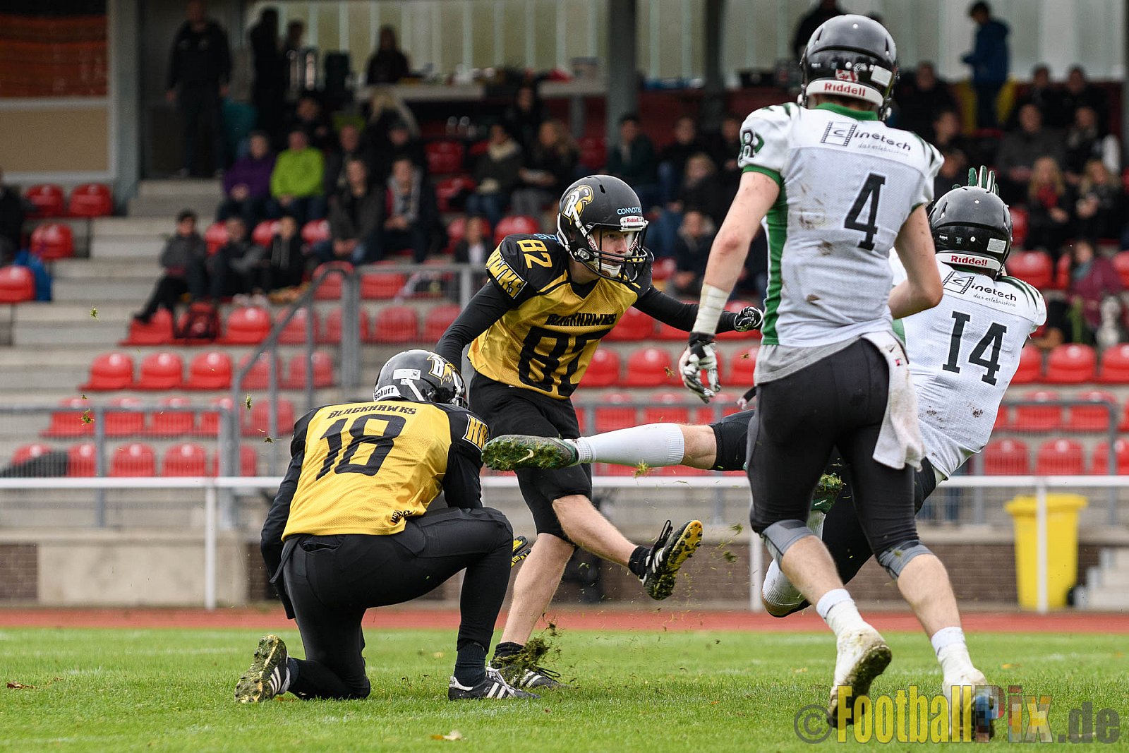 Rheine Raptors vs. Münster Blackhawks - 15.10.2016 VL NRW: Rheine Raptors vs. Münster Blackhawks (0:26)