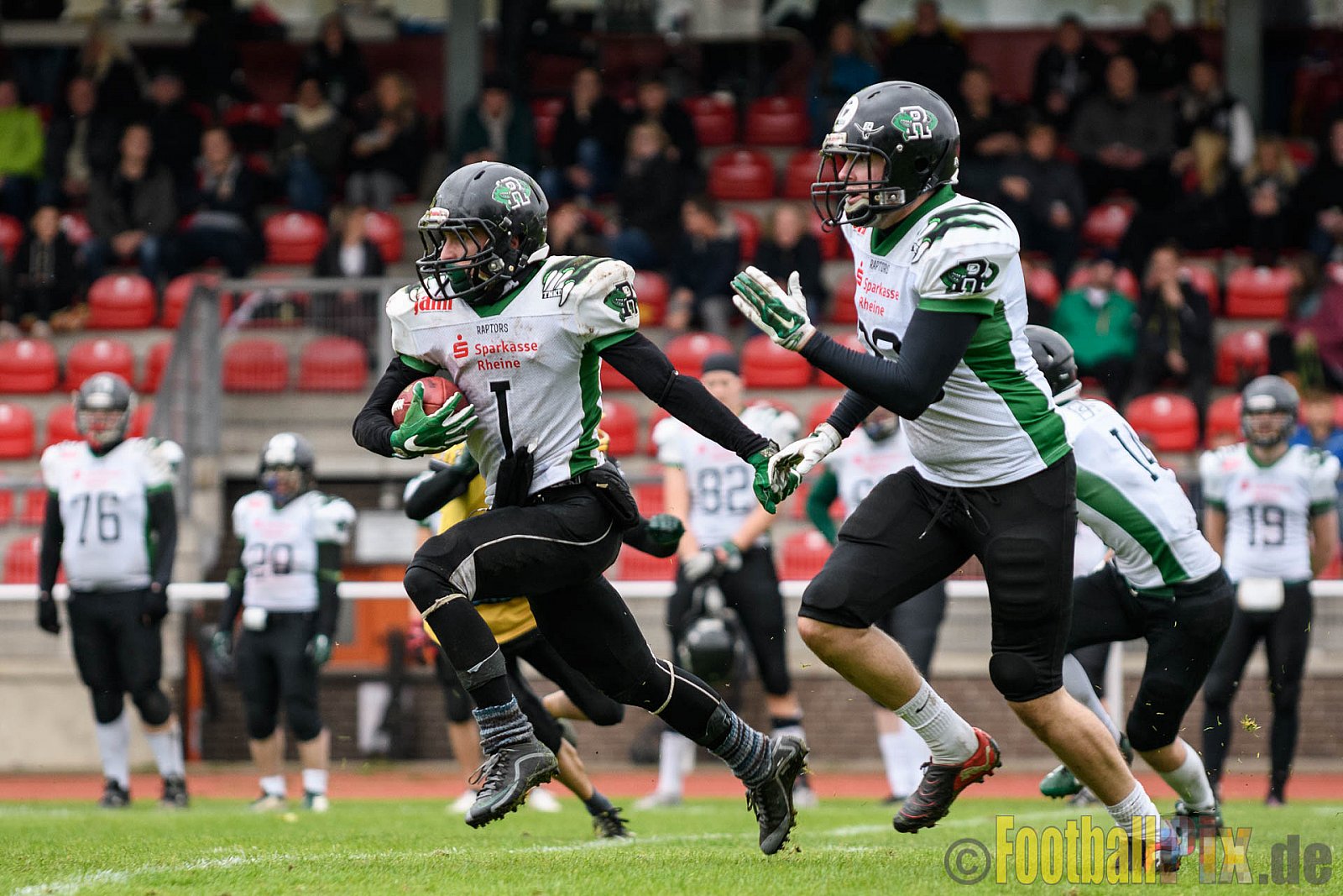 Rheine Raptors vs. Münster Blackhawks - 15.10.2016 VL NRW: Rheine Raptors vs. Münster Blackhawks (0:26)