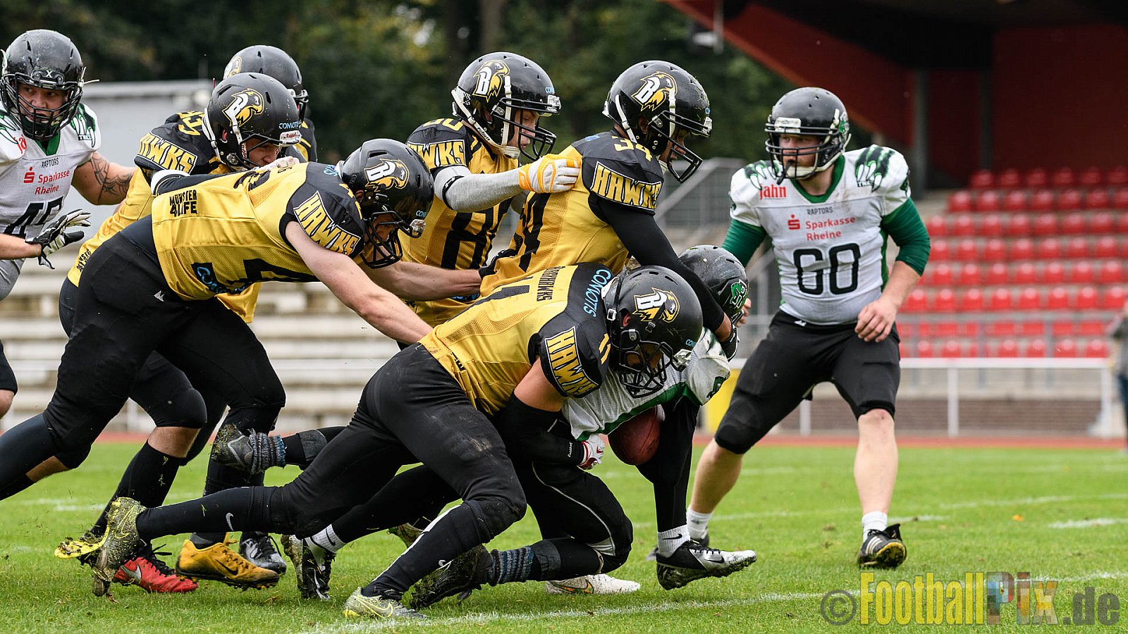 Rheine Raptors vs. Münster Blackhawks - 15.10.2016 VL NRW: Rheine Raptors vs. Münster Blackhawks (0:26)