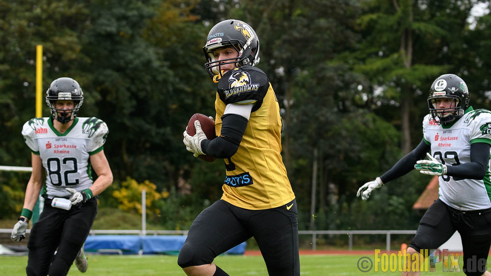 Rheine Raptors vs. Münster Blackhawks - 15.10.2016 VL NRW: Rheine Raptors vs. Münster Blackhawks (0:26)