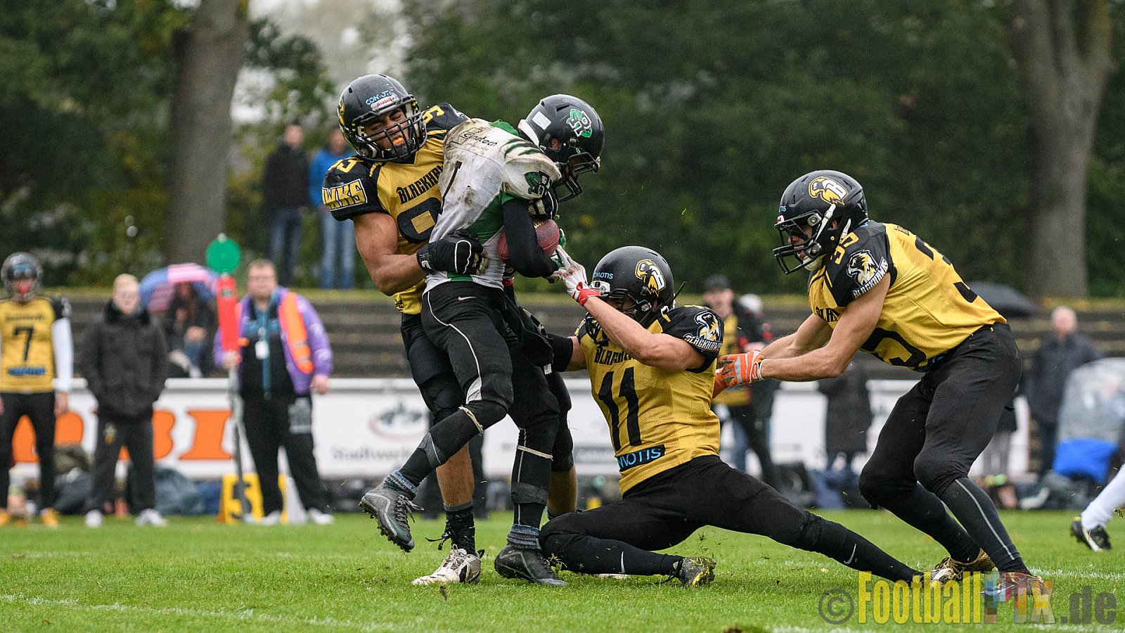 Rheine Raptors vs. Münster Blackhawks - 15.10.2016 VL NRW: Rheine Raptors vs. Münster Blackhawks (0:26)