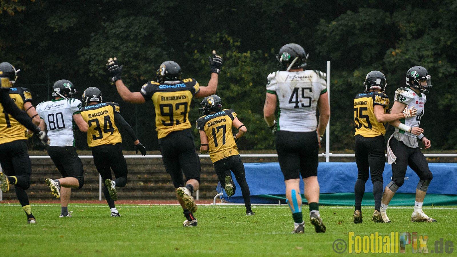 Rheine Raptors vs. Münster Blackhawks - 15.10.2016 VL NRW: Rheine Raptors vs. Münster Blackhawks (0:26)