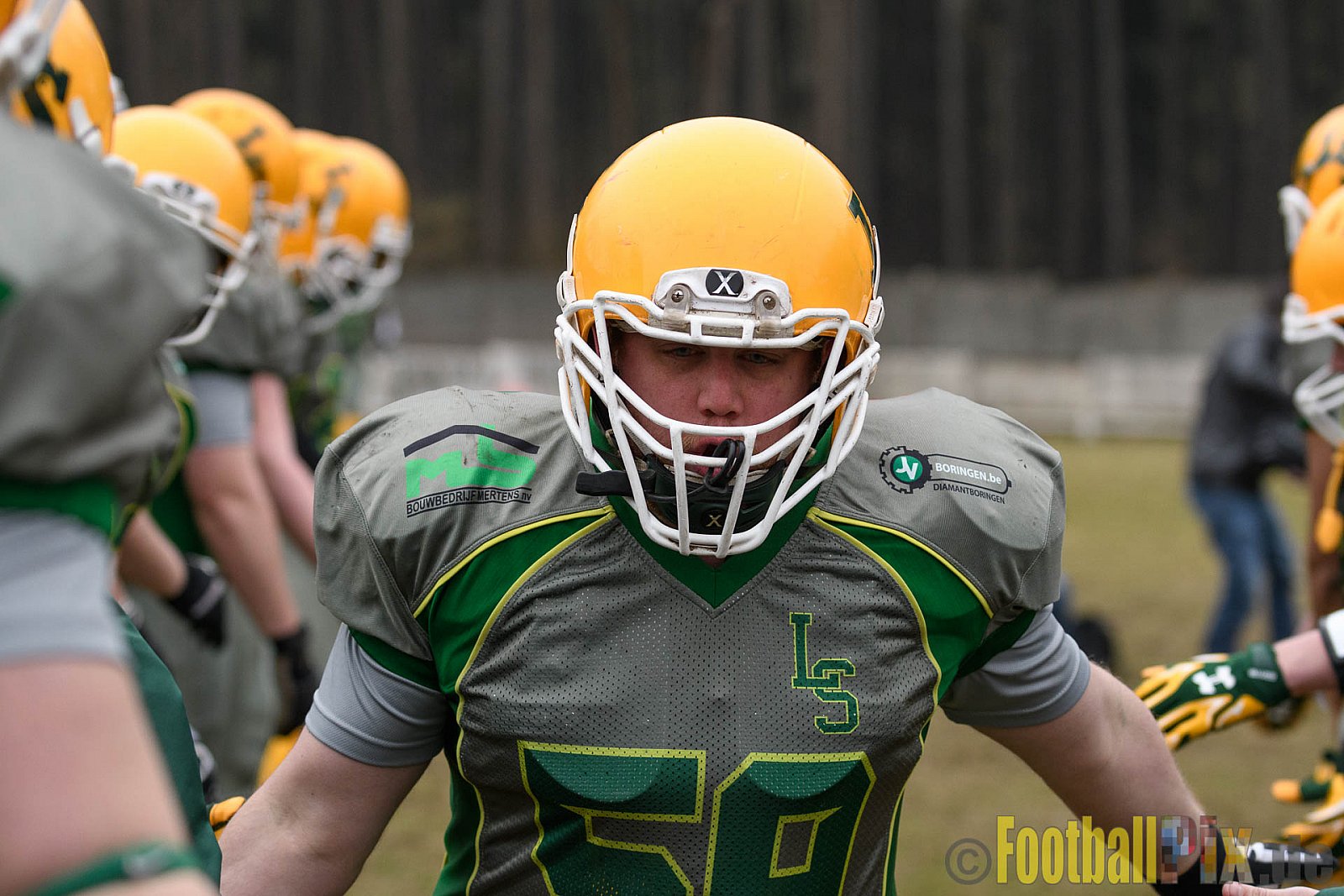 Limburg Shotguns vs. Waasland Wolves - 19.02.2017 Season Opener (FAFL Belgien): Limburg Shotguns vs. Waasland Wolves (44:0)