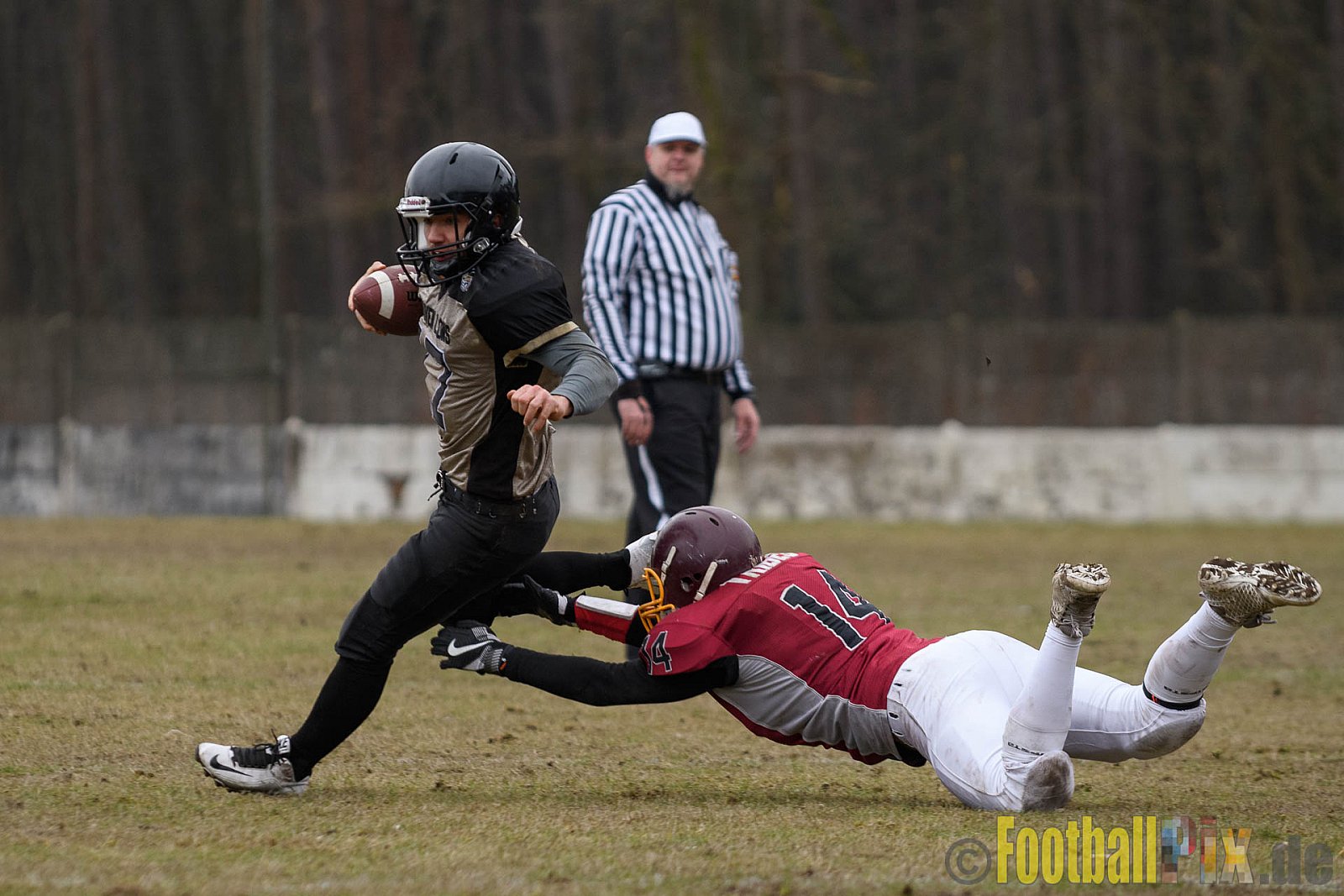 Leuven Lions vs. Izegem Tribes - 19.02.2017 Season Opener (FAFL Belgien): Leuven Lions vs. Izegem Tribes (13:8)