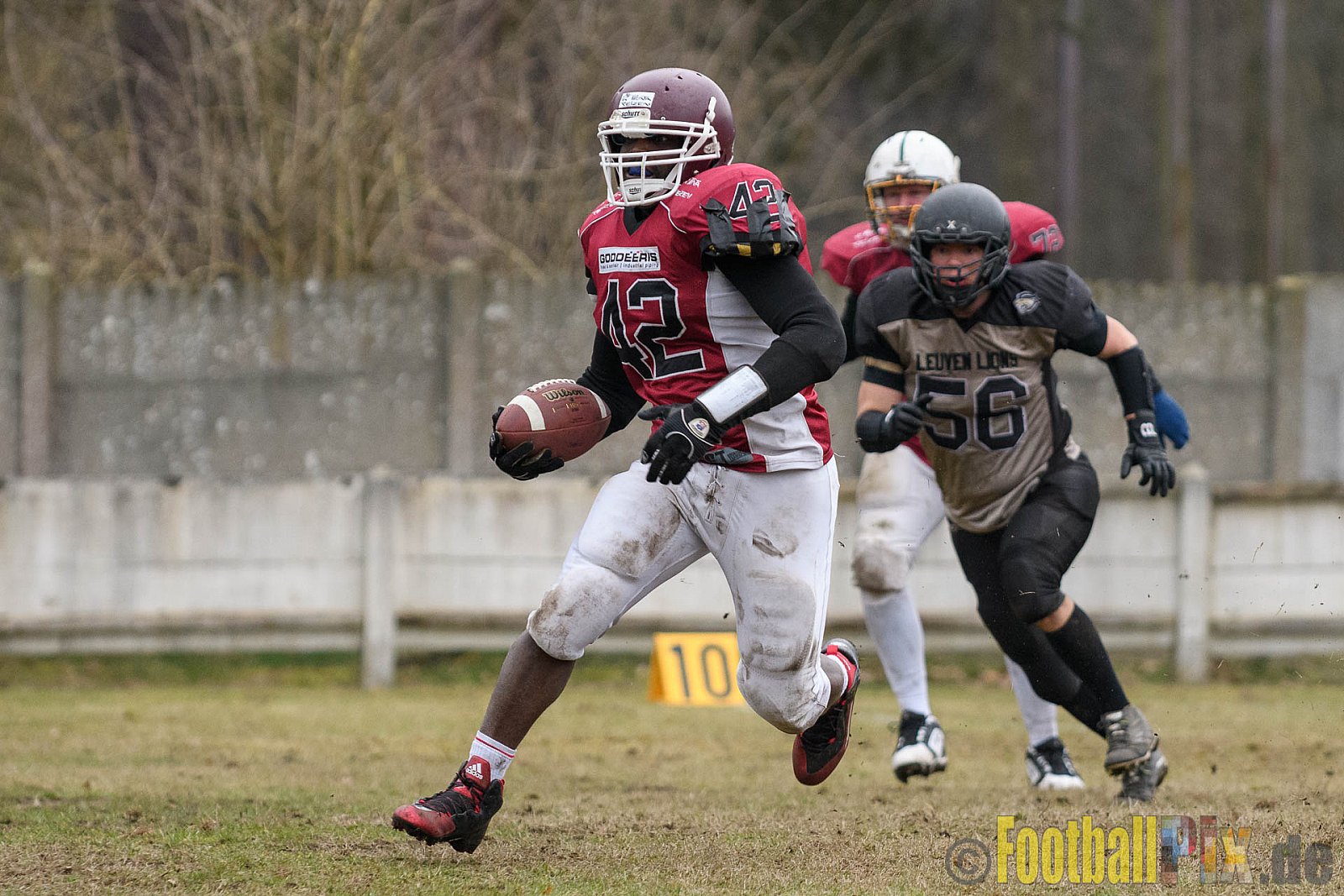 Leuven Lions vs. Izegem Tribes - 19.02.2017 Season Opener (FAFL Belgien): Leuven Lions vs. Izegem Tribes (13:8)