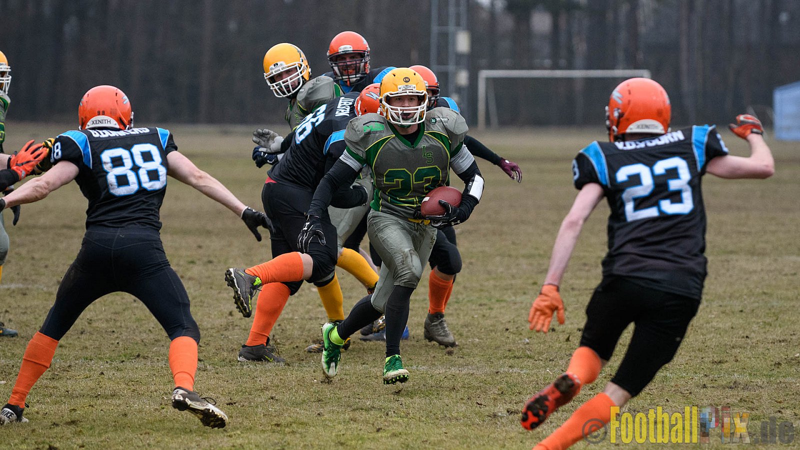 Limburg Shotguns vs. Waasland Wolves - 19.02.2017 Season Opener (FAFL Belgien): Limburg Shotguns vs. Waasland Wolves (44:0)