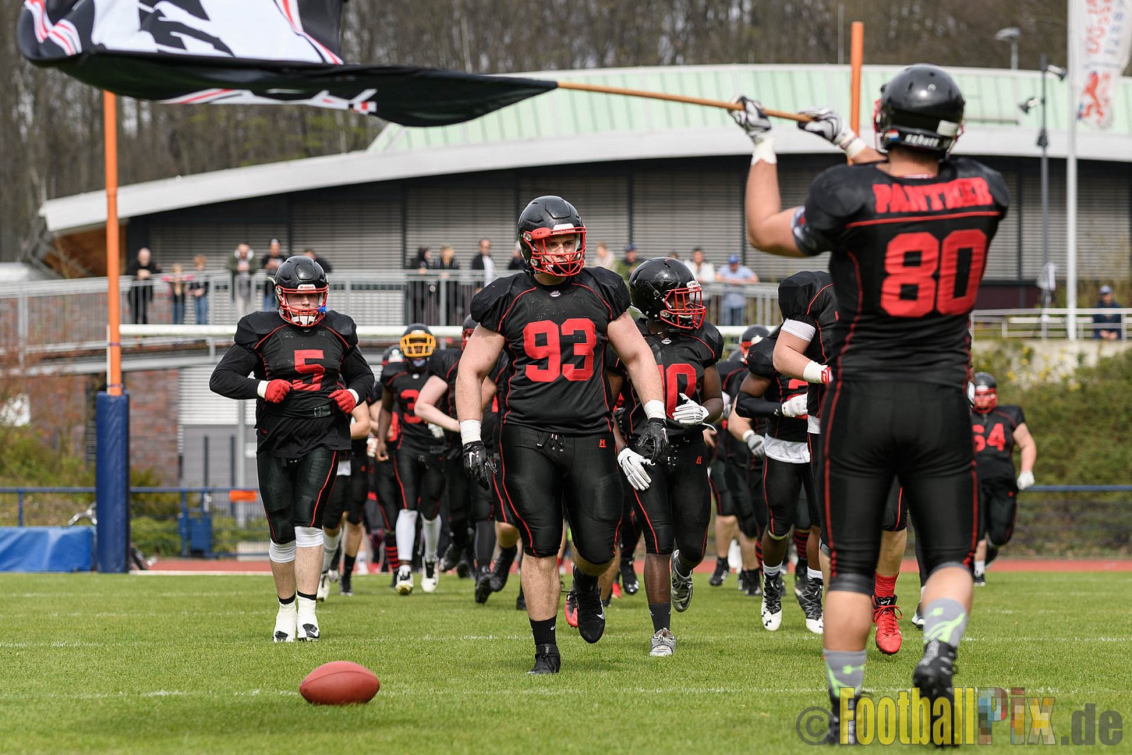 Düsseldorf Panther vs. Wiesbaden Phantoms - 01.04.2017 Freundschaftsspiel Düsseldorf Panther vs. Wiesbaden Phantoms (21:08)