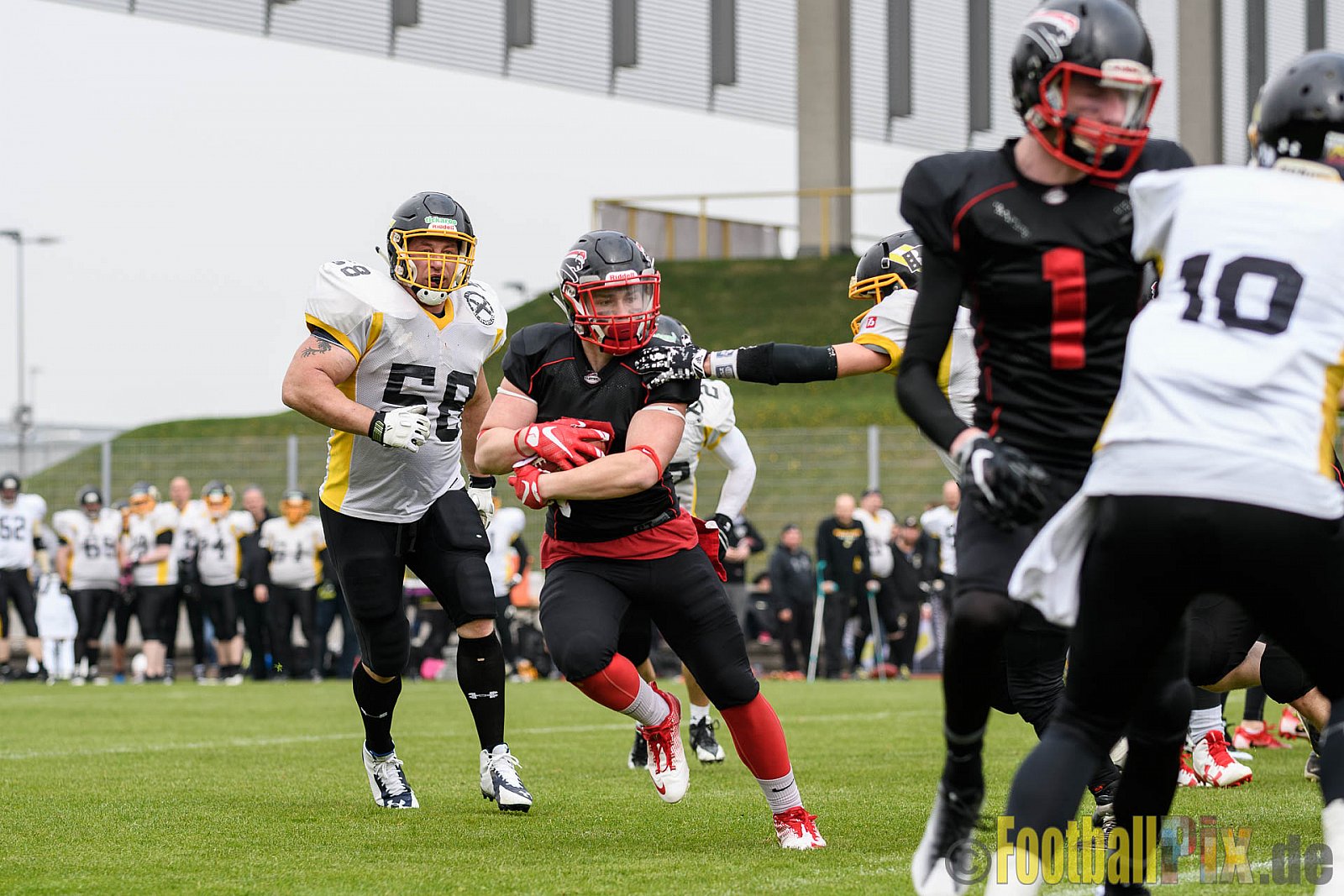 Düsseldorf Panther Prospects vs. Düsseldorf Bulldozer - 08.04.2017 Pre-Season Game: Düsseldorf Panther Prospects vs. Düsseldorf Bulldozer (0:32)