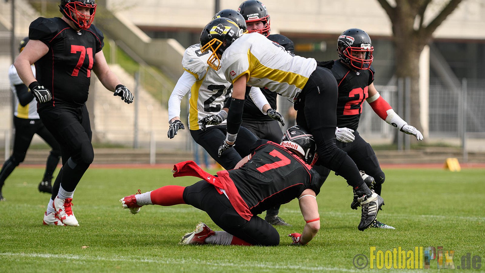 Düsseldorf Panther Prospects vs. Düsseldorf Bulldozer - 08.04.2017 Pre-Season Game: Düsseldorf Panther Prospects vs. Düsseldorf Bulldozer (0:32)