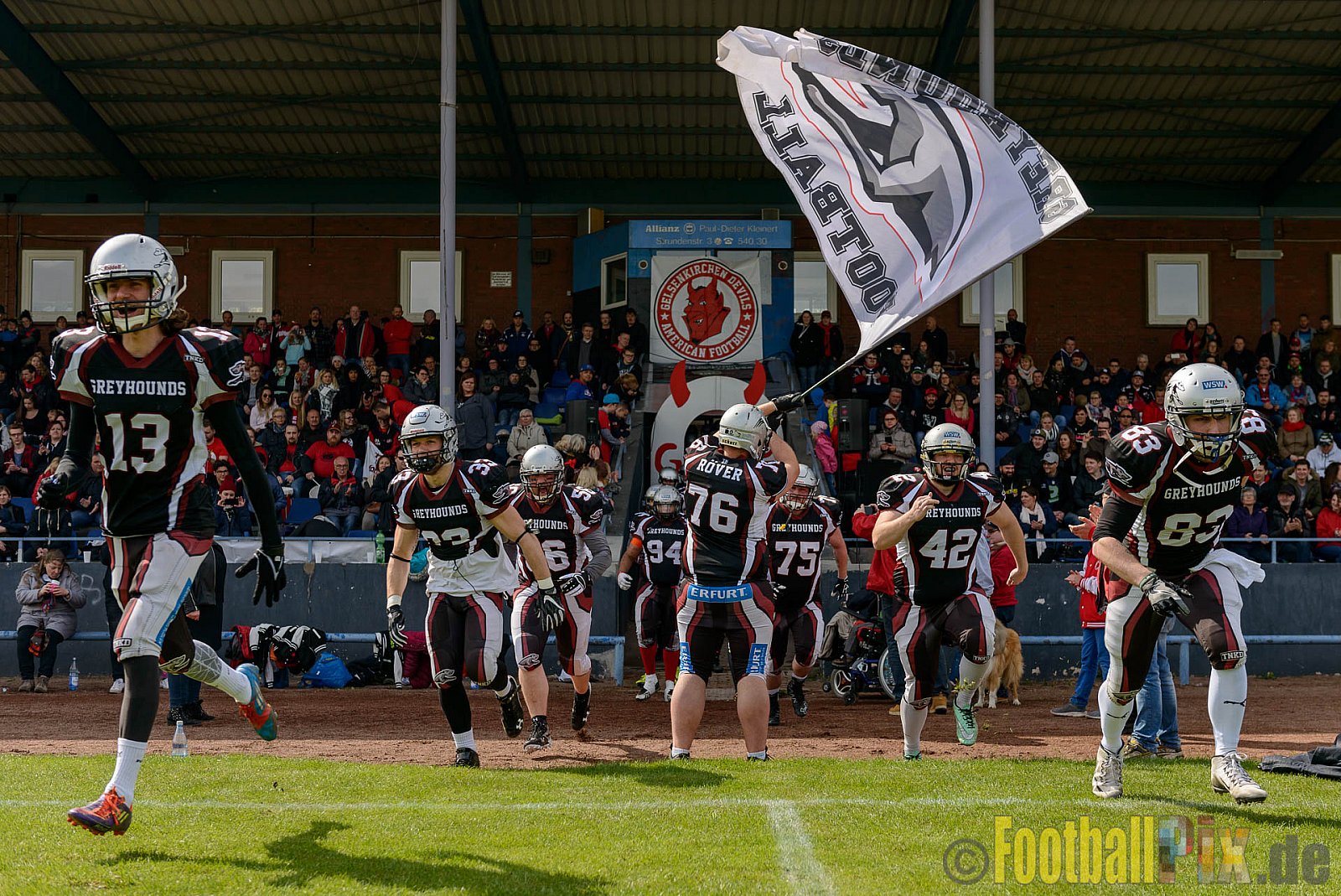 Gelsenkirchen Devils vs. Wuppertal Greyhounds - 15.04.2017 Pre-Season Game: Gelsenkirchen Devils vs. Wuppertal Greyhounds (23:16)