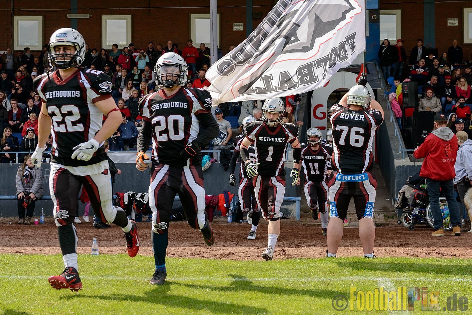 Gelsenkirchen Devils vs. Wuppertal Greyhounds - 15.04.2017 Pre-Season Game: Gelsenkirchen Devils vs. Wuppertal Greyhounds (23:16)