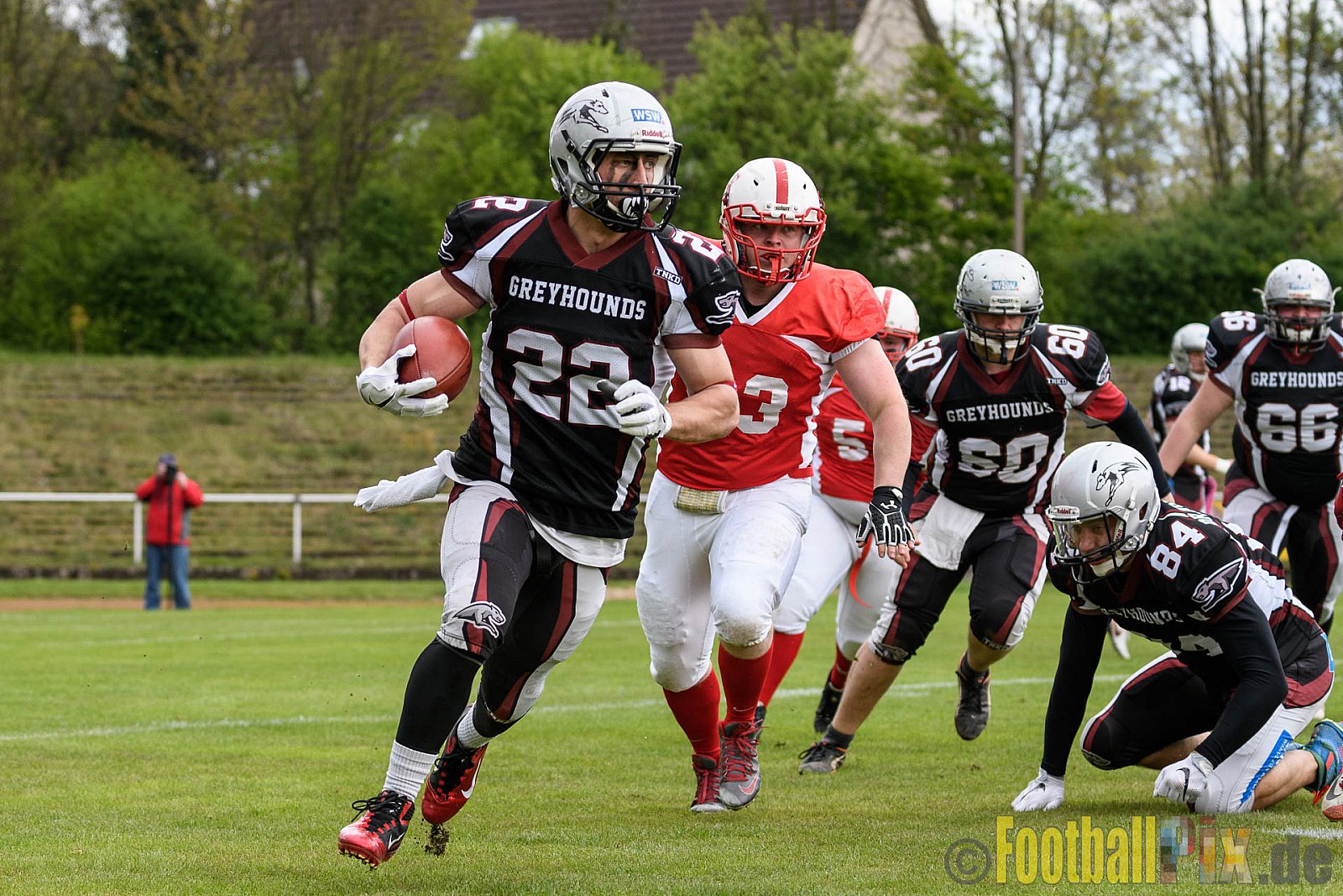 Gelsenkirchen Devils vs. Wuppertal Greyhounds - 15.04.2017 Pre-Season Game: Gelsenkirchen Devils vs. Wuppertal Greyhounds (23:16)